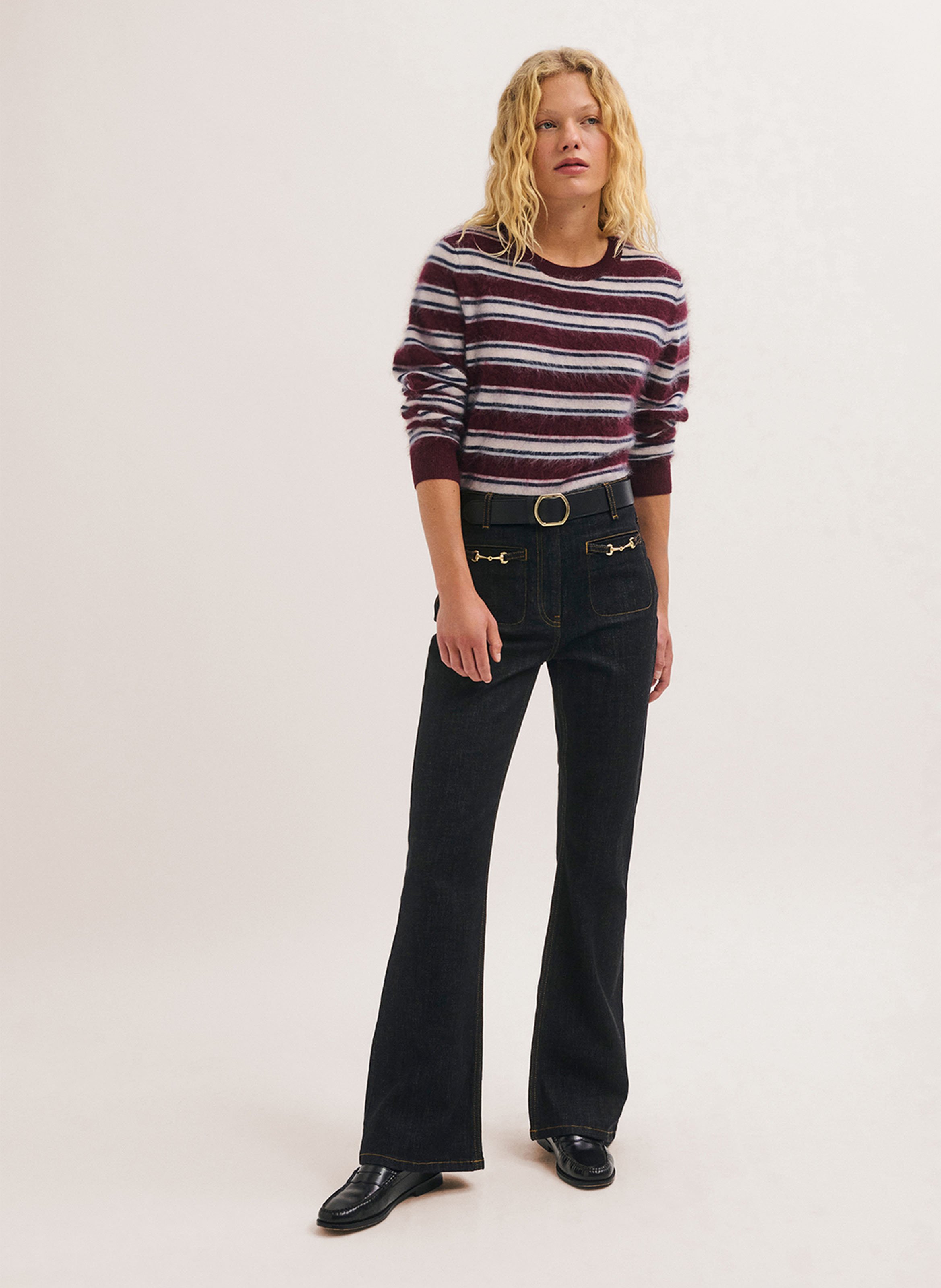 Bootcut jeans PABLO Zwart