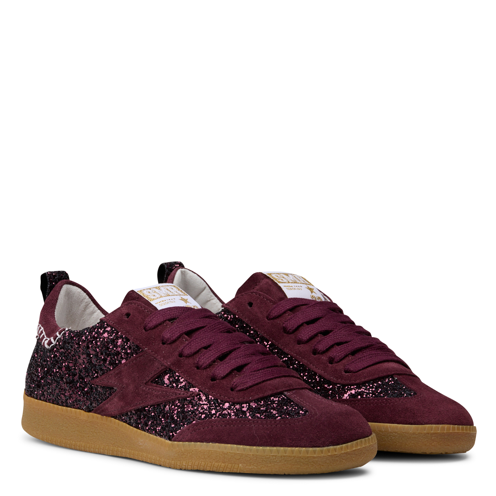 Lage sneakers met pailletten SEMERDJIAN - SMR Rood