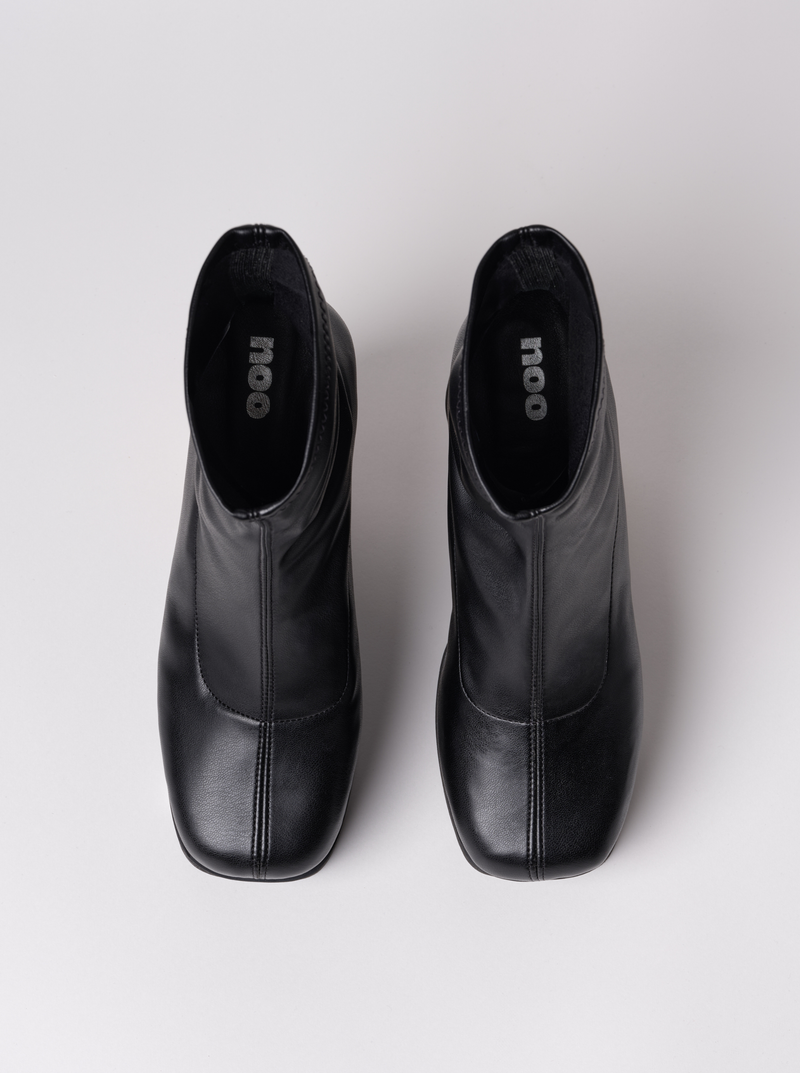 Ankle boots wedgie stretch NOO Black