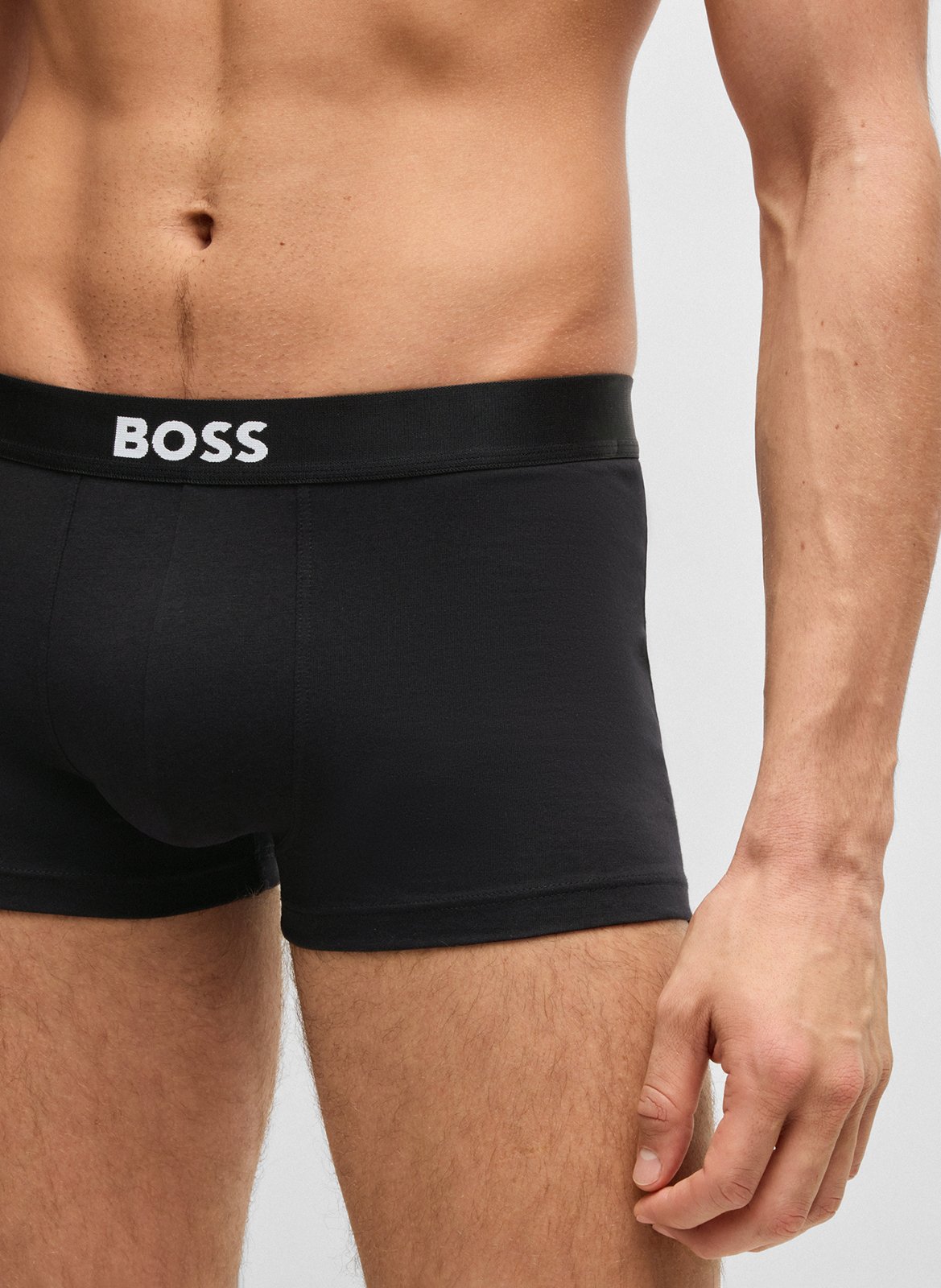 Pack de boxer en coton mélangé BOSS Noir