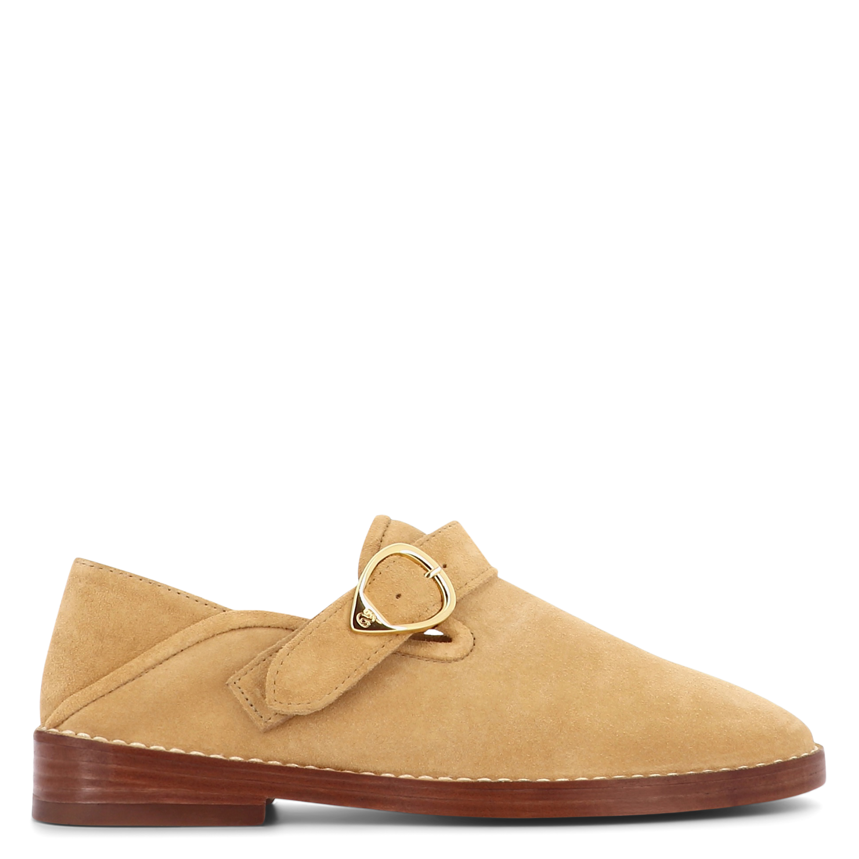 Leather loafers SOCQUE PARIS Beige