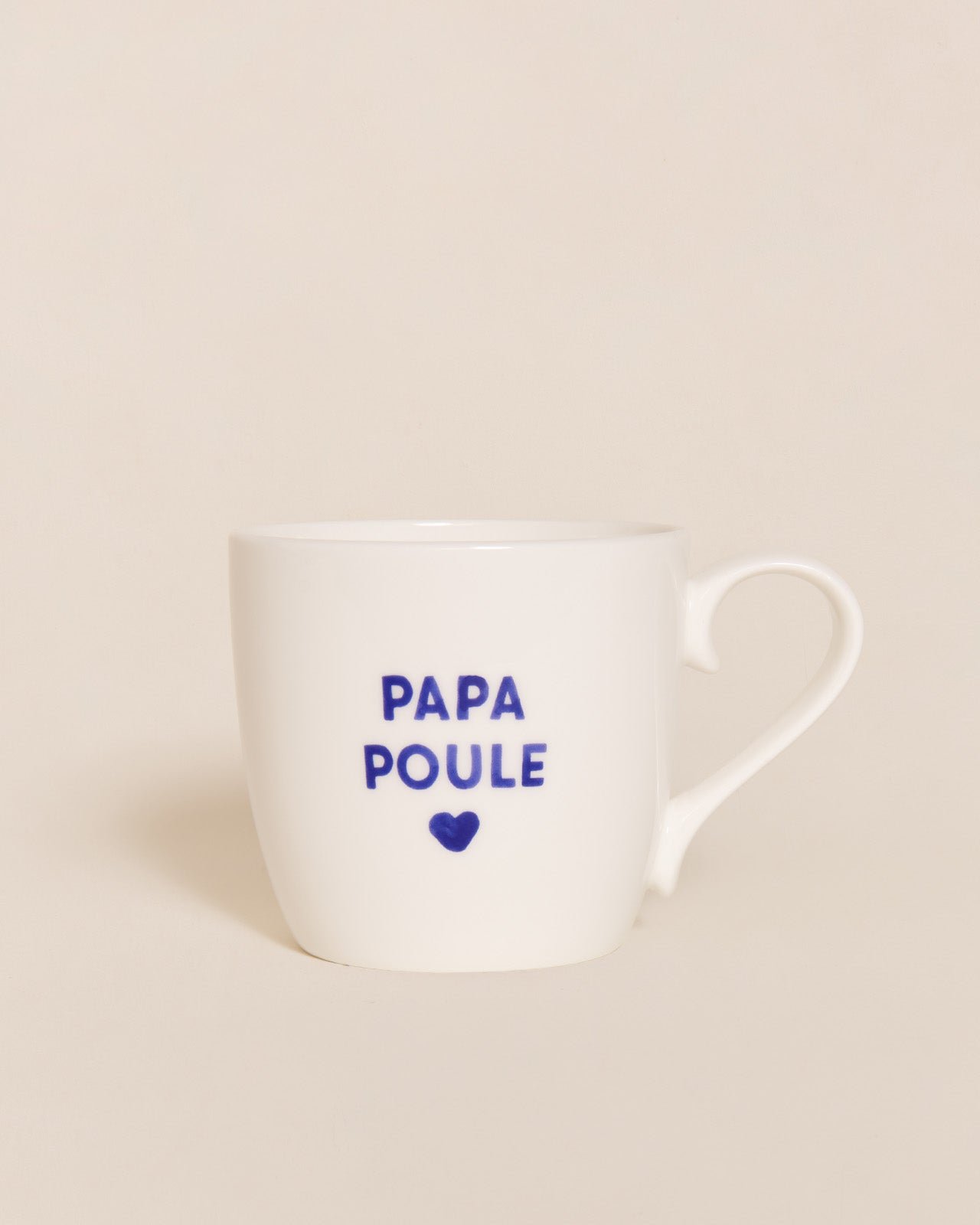 The mug "daddy rooster" EMOI EMOI White