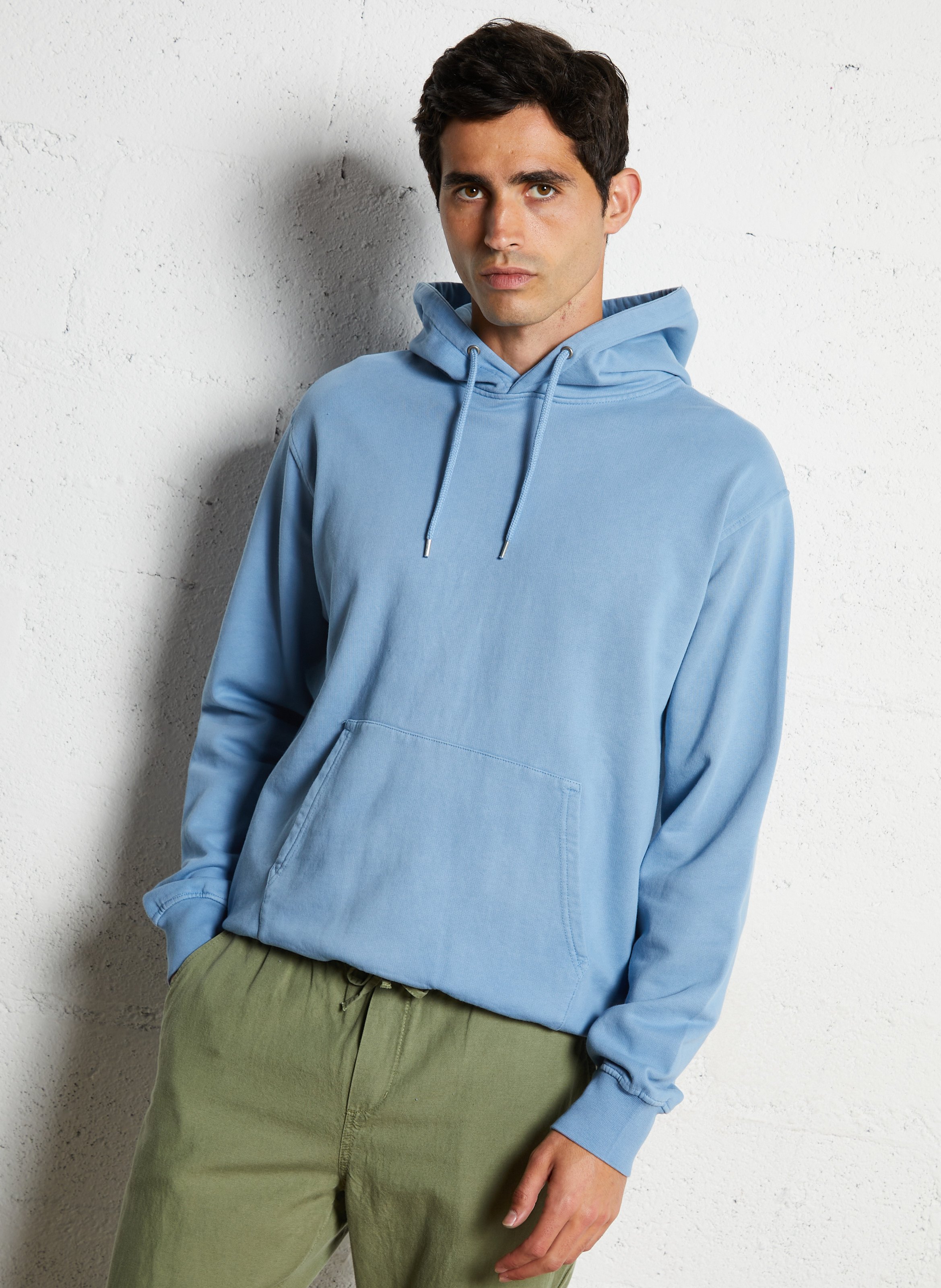 Kapuzensweatshirt aus Baumwolle, Regular Fit COLORFUL STANDARD