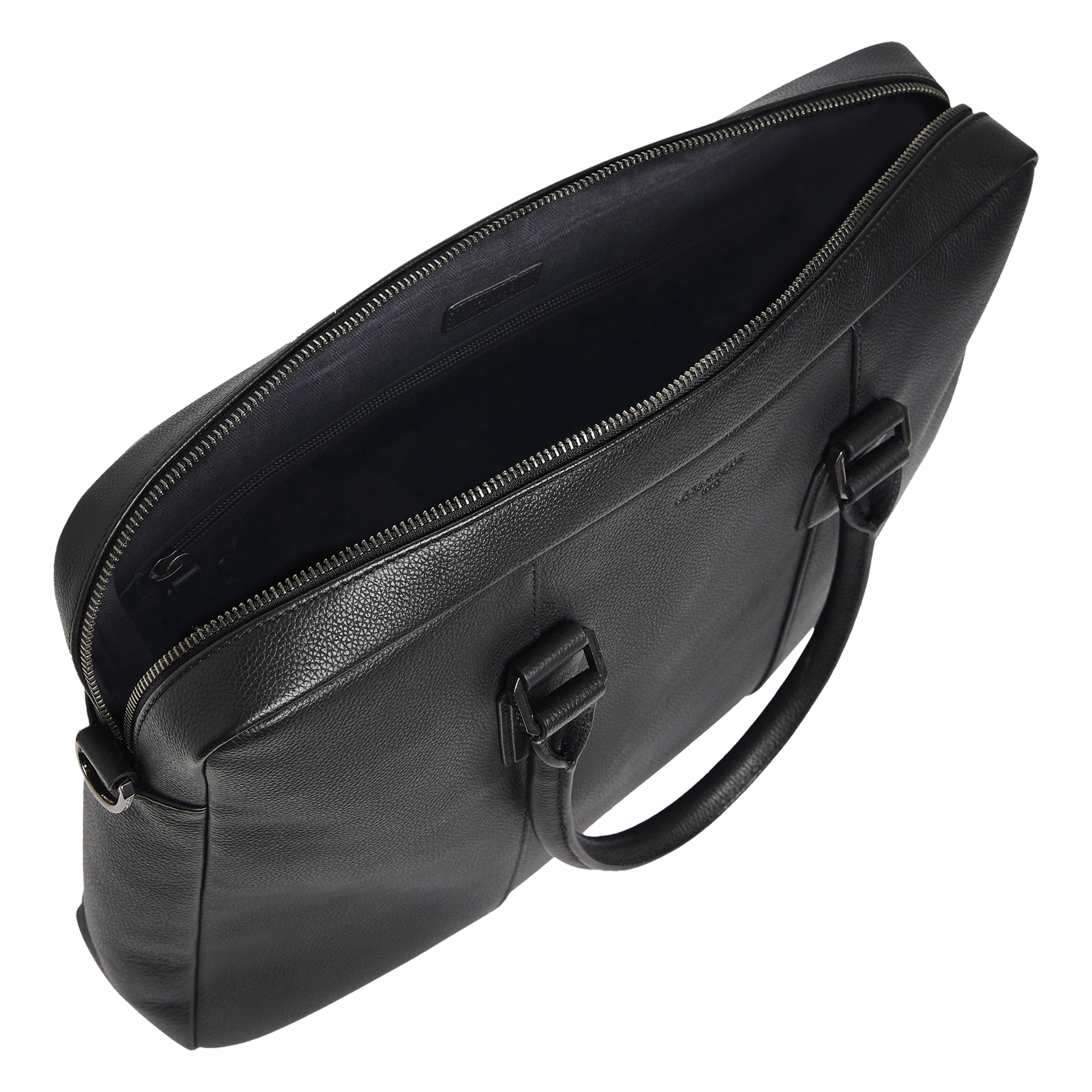 Leren aktetas LE TANNEUR Zwart