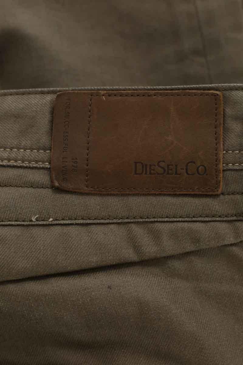 Cotton straight jeans DIESEL  - Seconde Main Brown