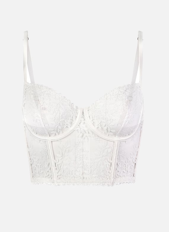 Bustier | White by HUIT Bustier White