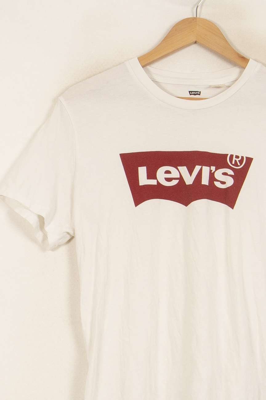 Tommy Badge T-shirt LEVI'S - Seconde main White