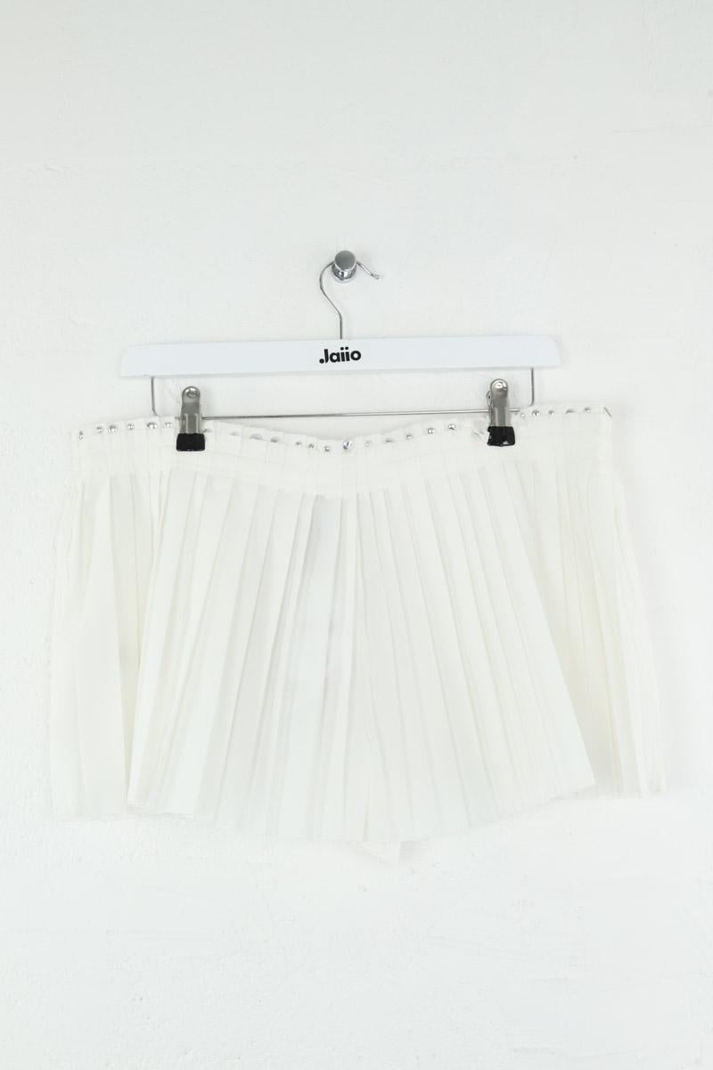 White cotton mini skirt PACO RABANNE - Seconde Main White