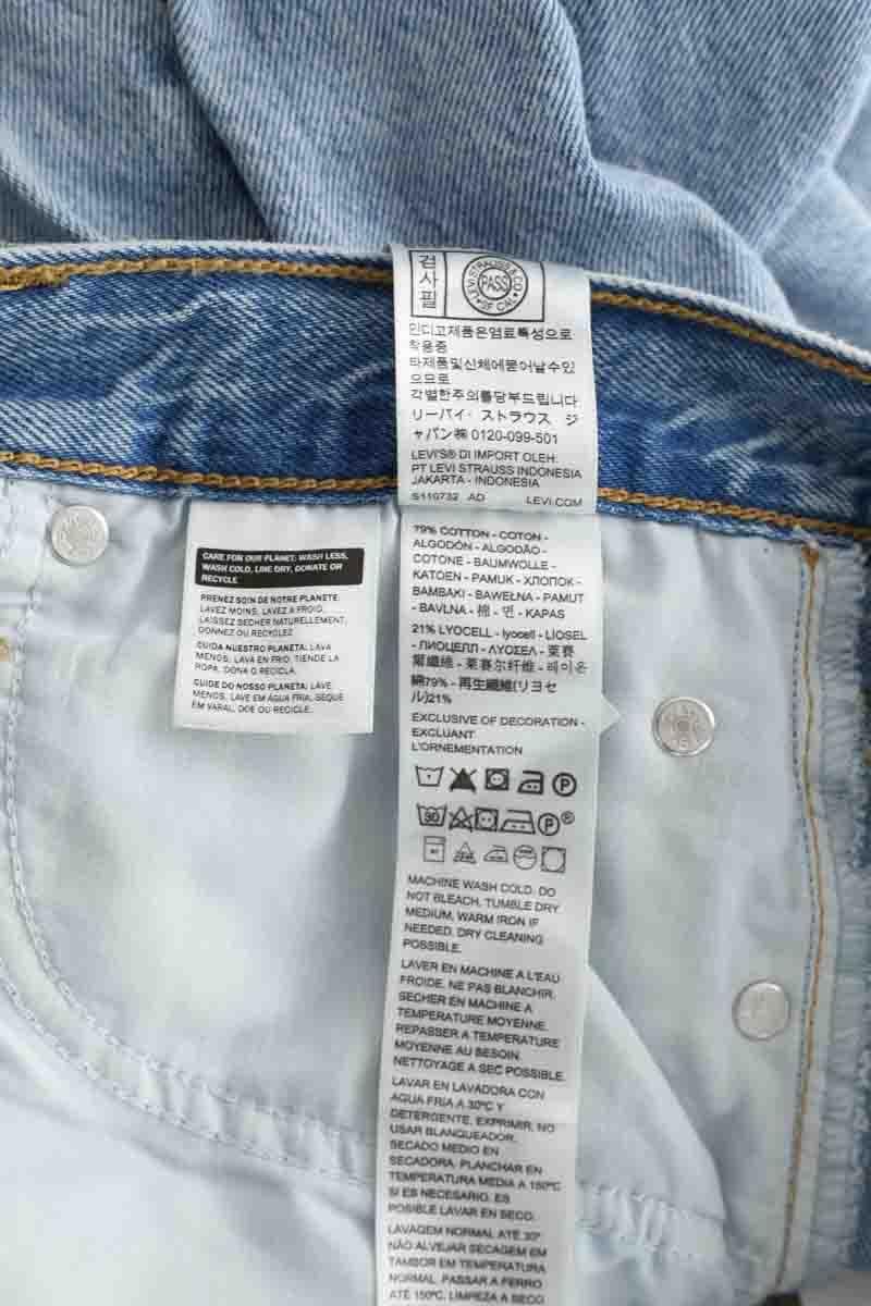 - Straight-leg jeans
- 5 pockets
- Straight cut
- Faded effect LEVI'S - Seconde main Blue