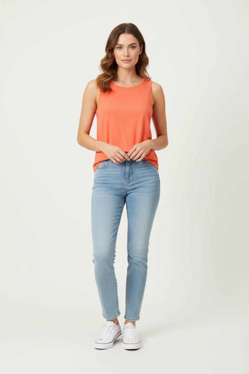 Top & tank top ABSOLUT CASHMERE - Seconde main Orange