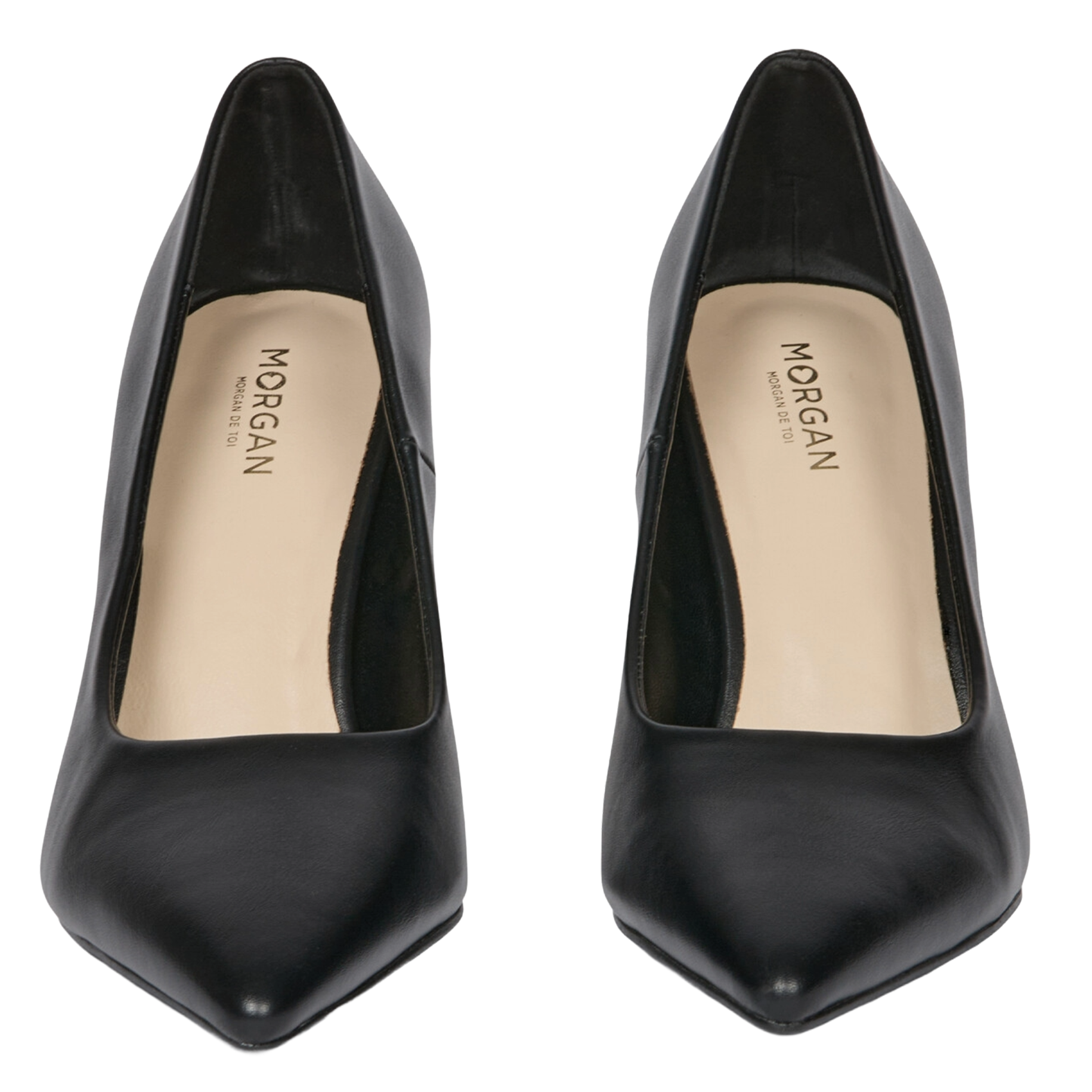 Pointed-toe high heel pumps MORGAN Black