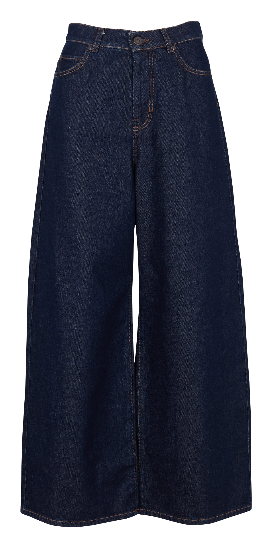 Jean large à taille haute MAX MARA WEEK END Bleu