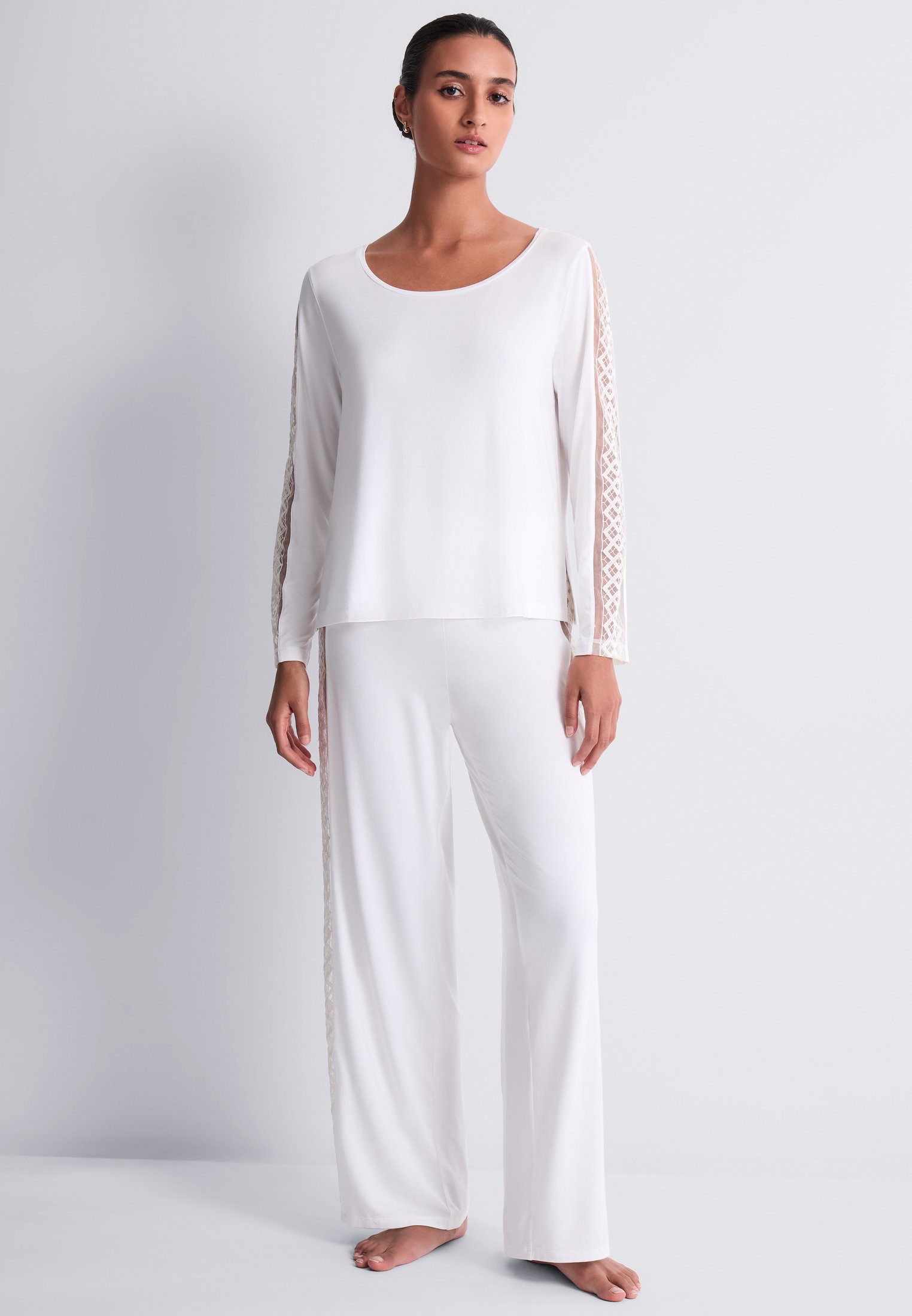 Long-sleeved top AUBADE White