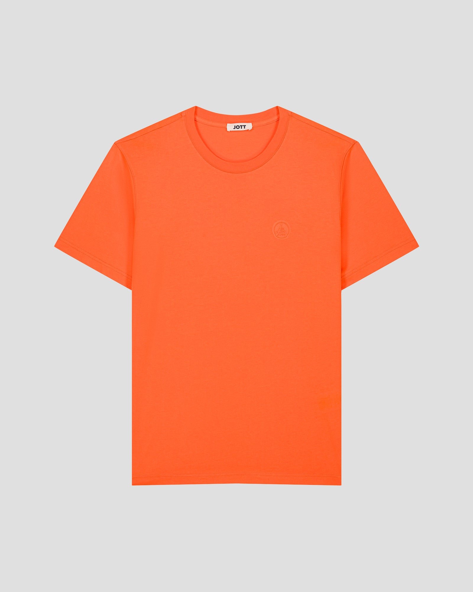 Men's round neck cotton Pedro t-shirt JOTT Orange