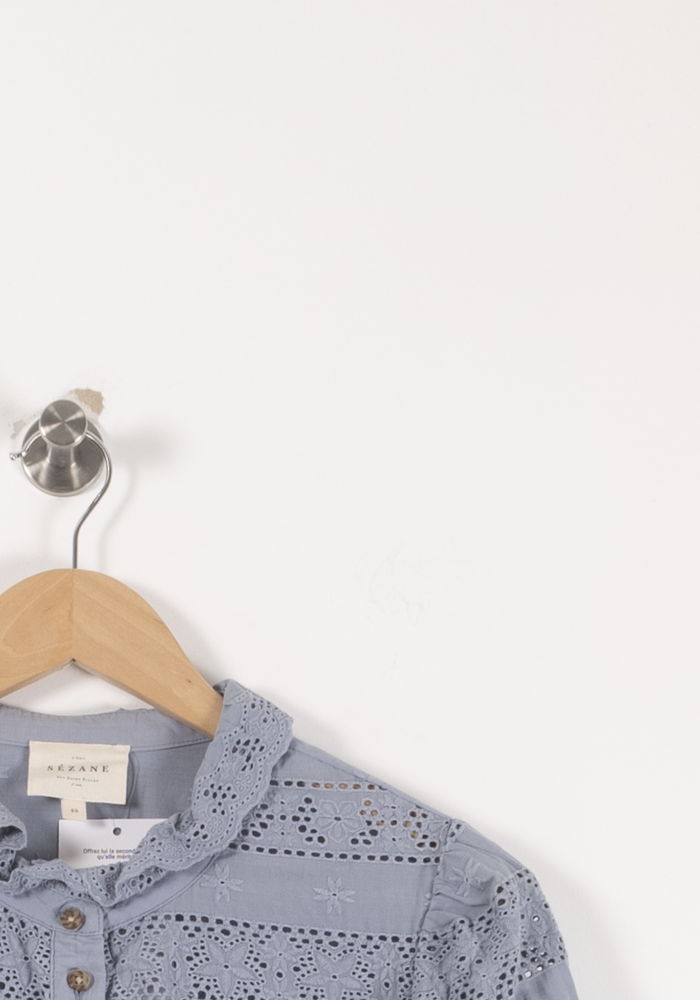 Chemise SEZANE - Seconde main Bleu