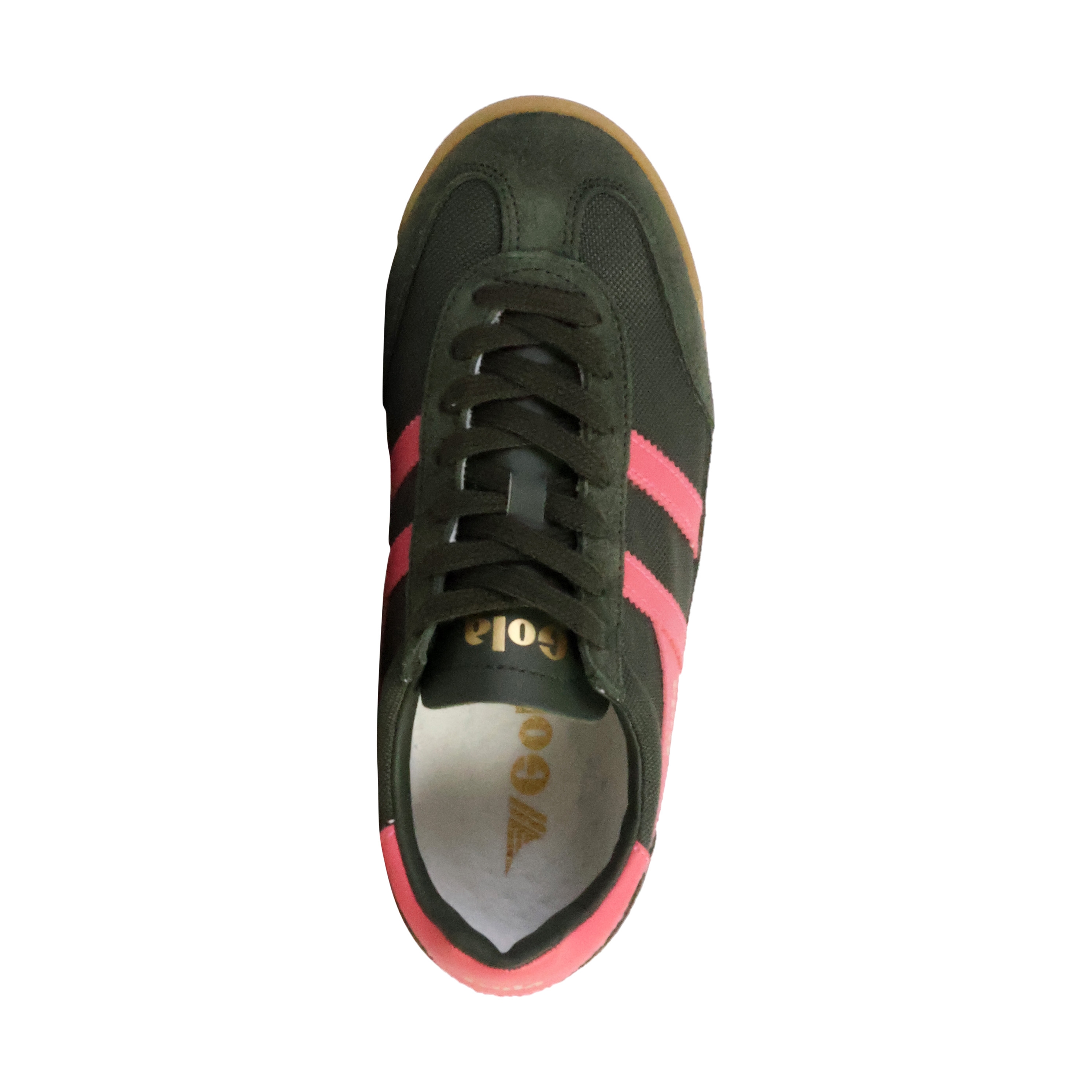 Basket cuir  tornado GOLA Kaki