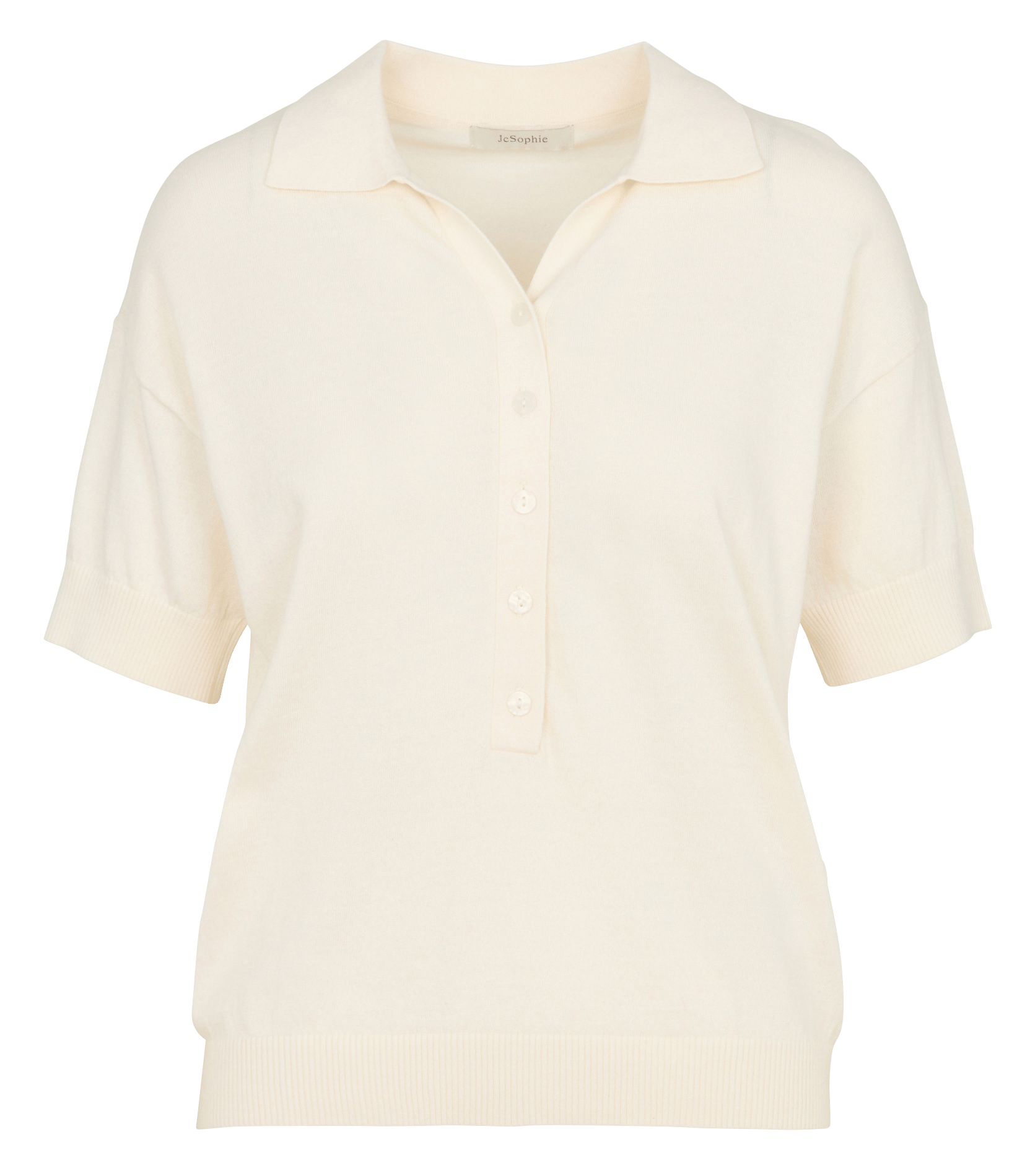 Rechte katoenen trui JC SOPHIE Wit