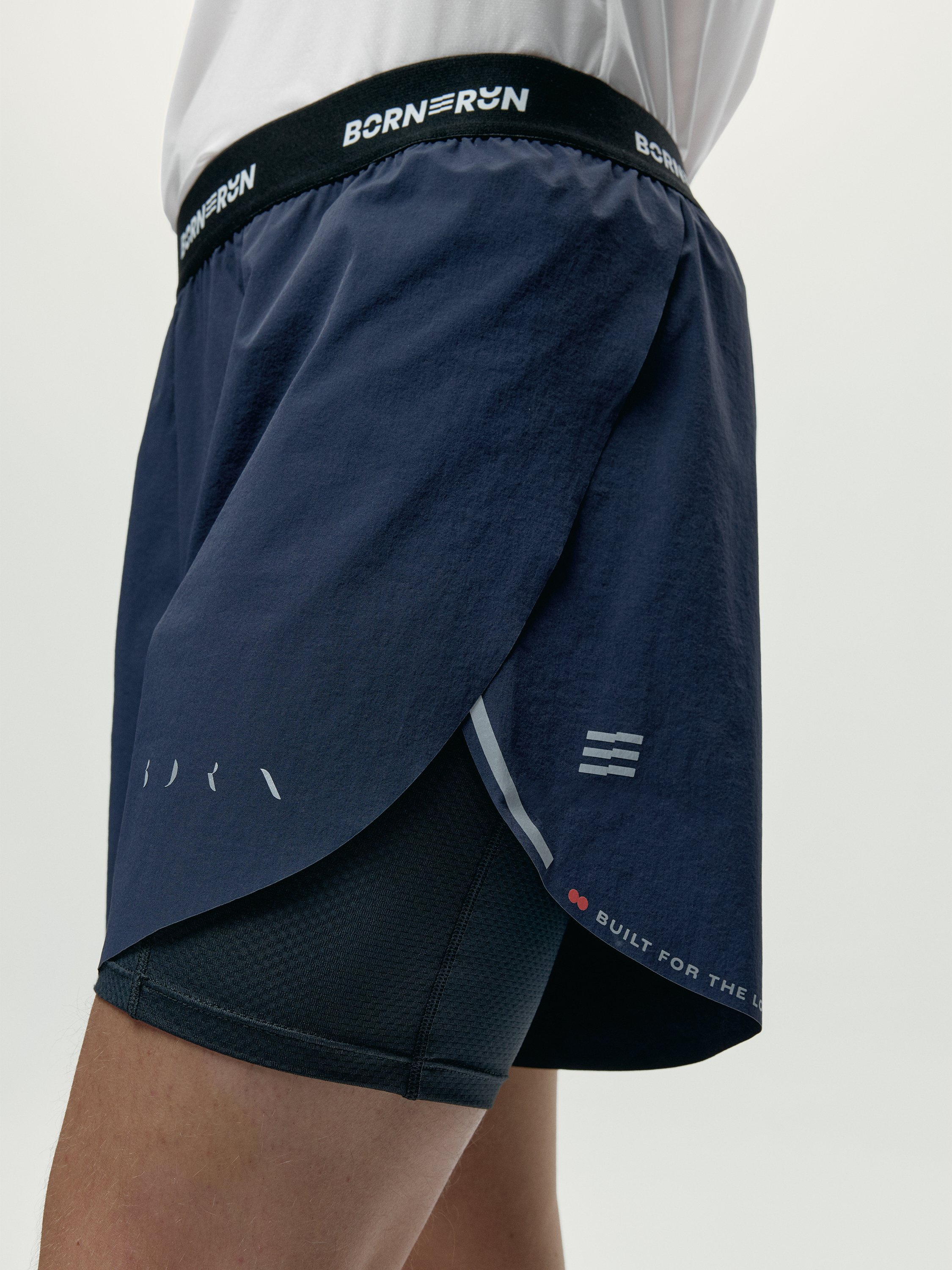 Men's running sports shorts BORN Blue