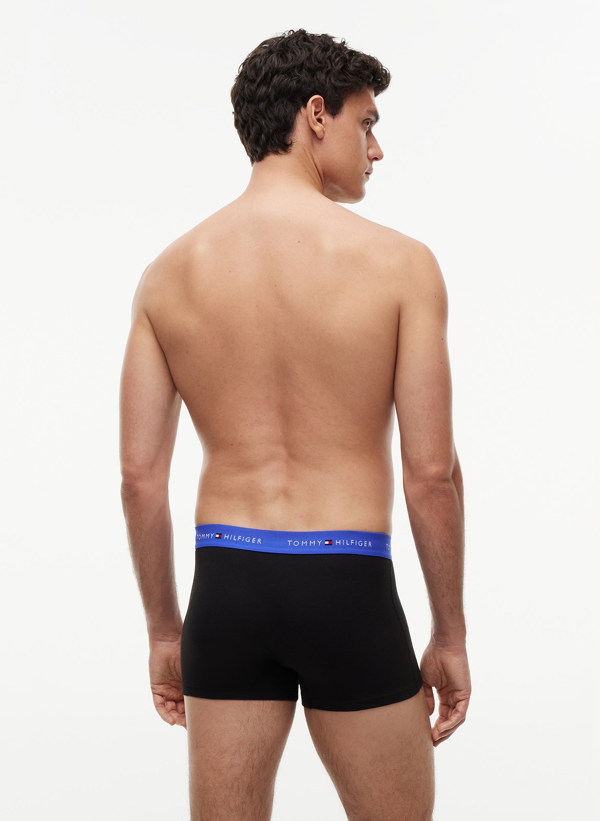 Lot de 3 boxers en coton mélangé TOMMY HILFIGER Rouge