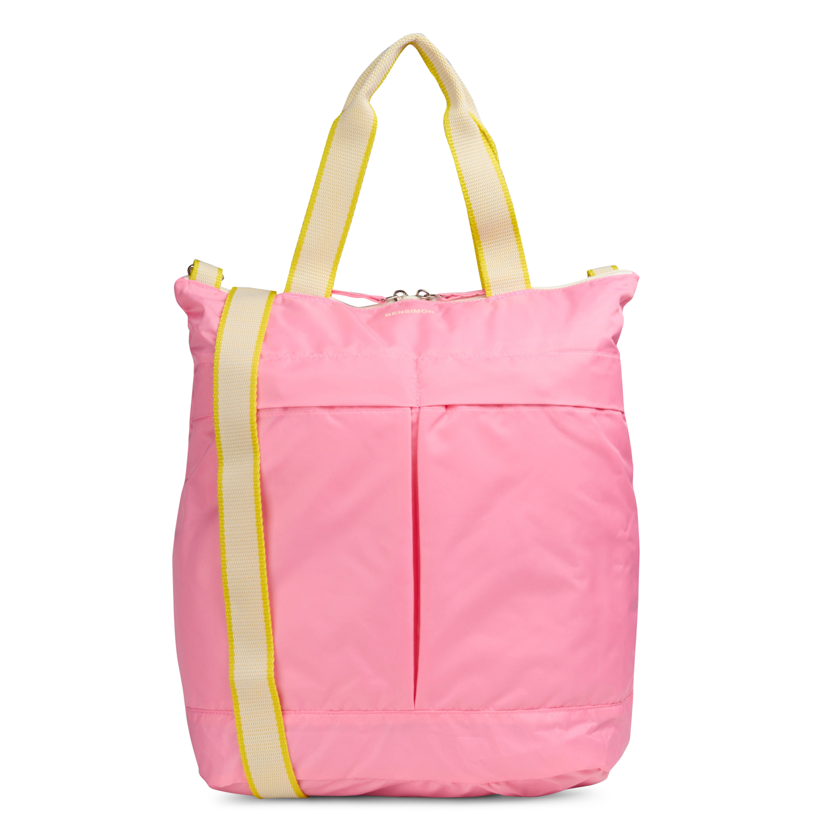 Einfarbige Handtasche BENSIMON Rosa