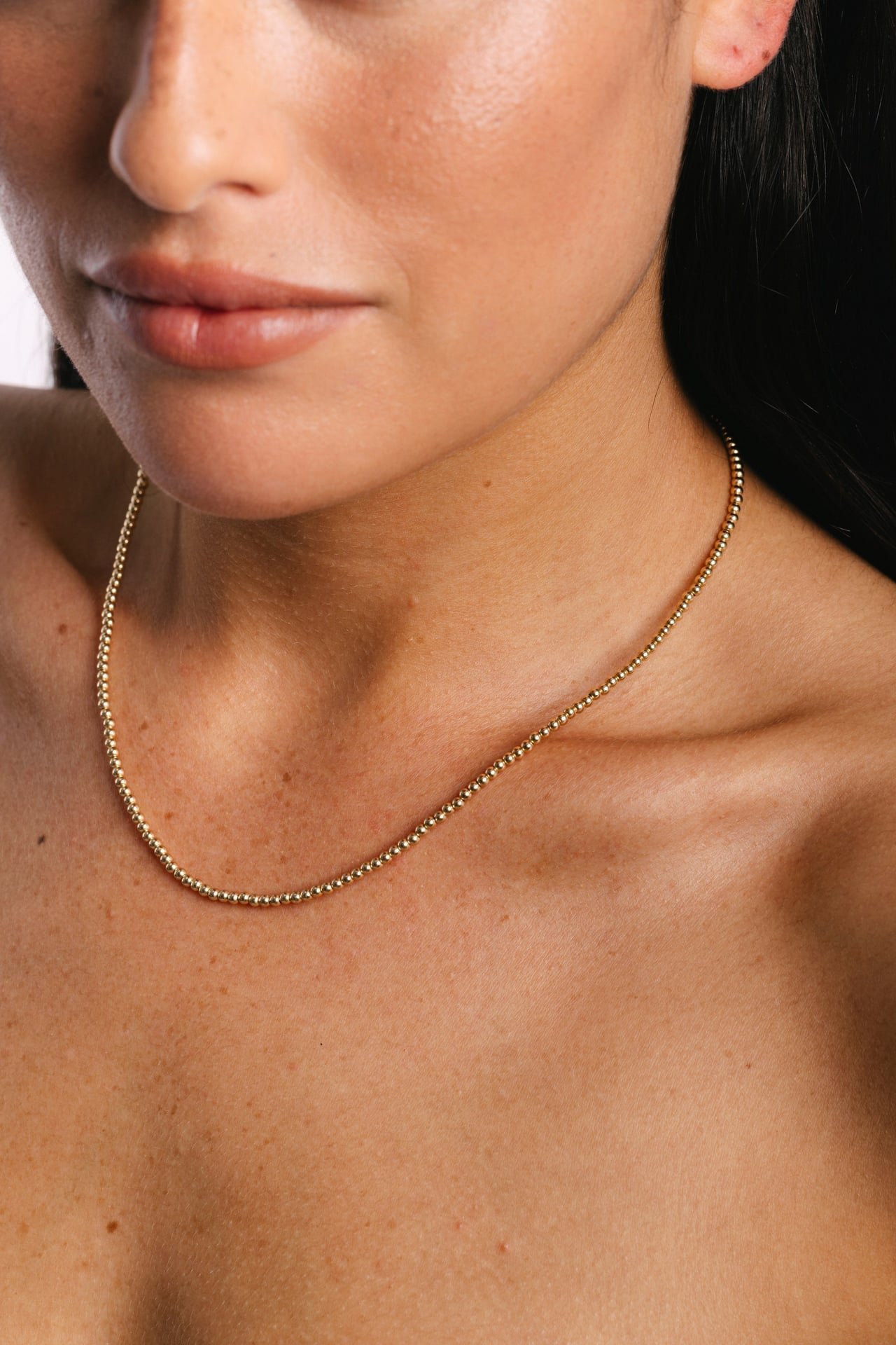40cm Necklace - gold YAY Golden