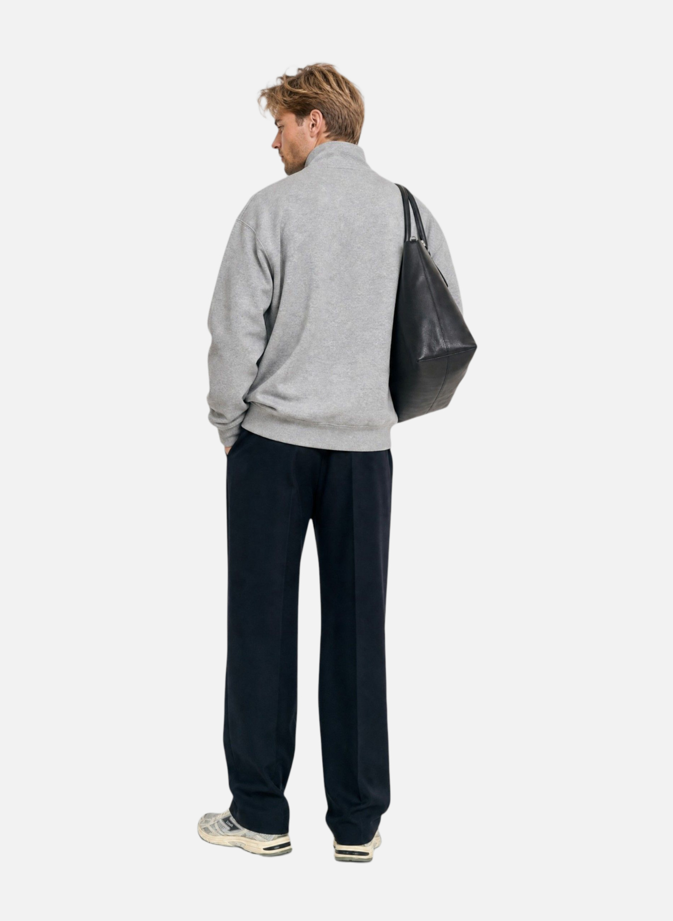 Gray trucker collar sweatshirt THE KOOPLES Grey