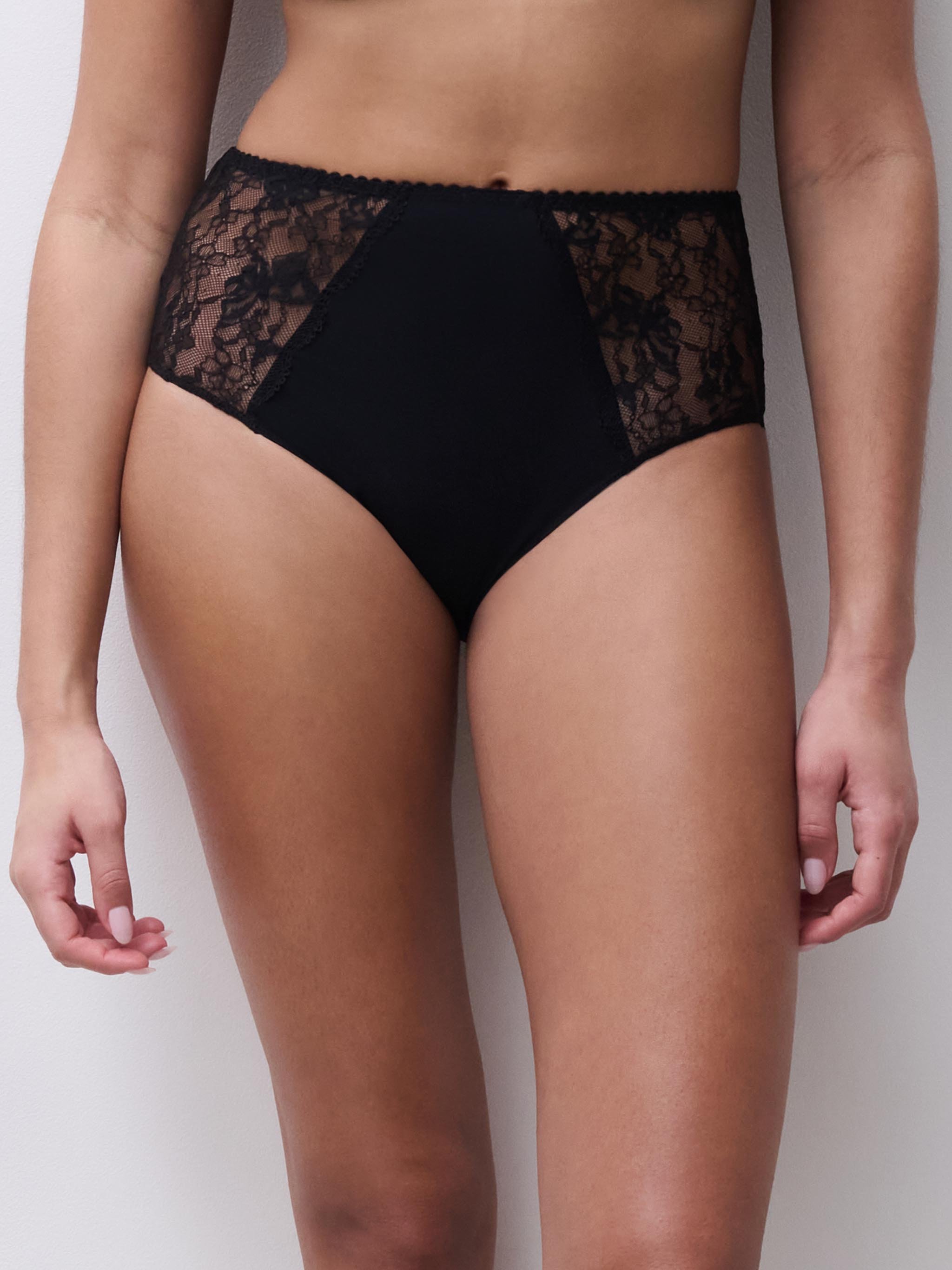 High-waisted panties CHANTELLE PULP Black