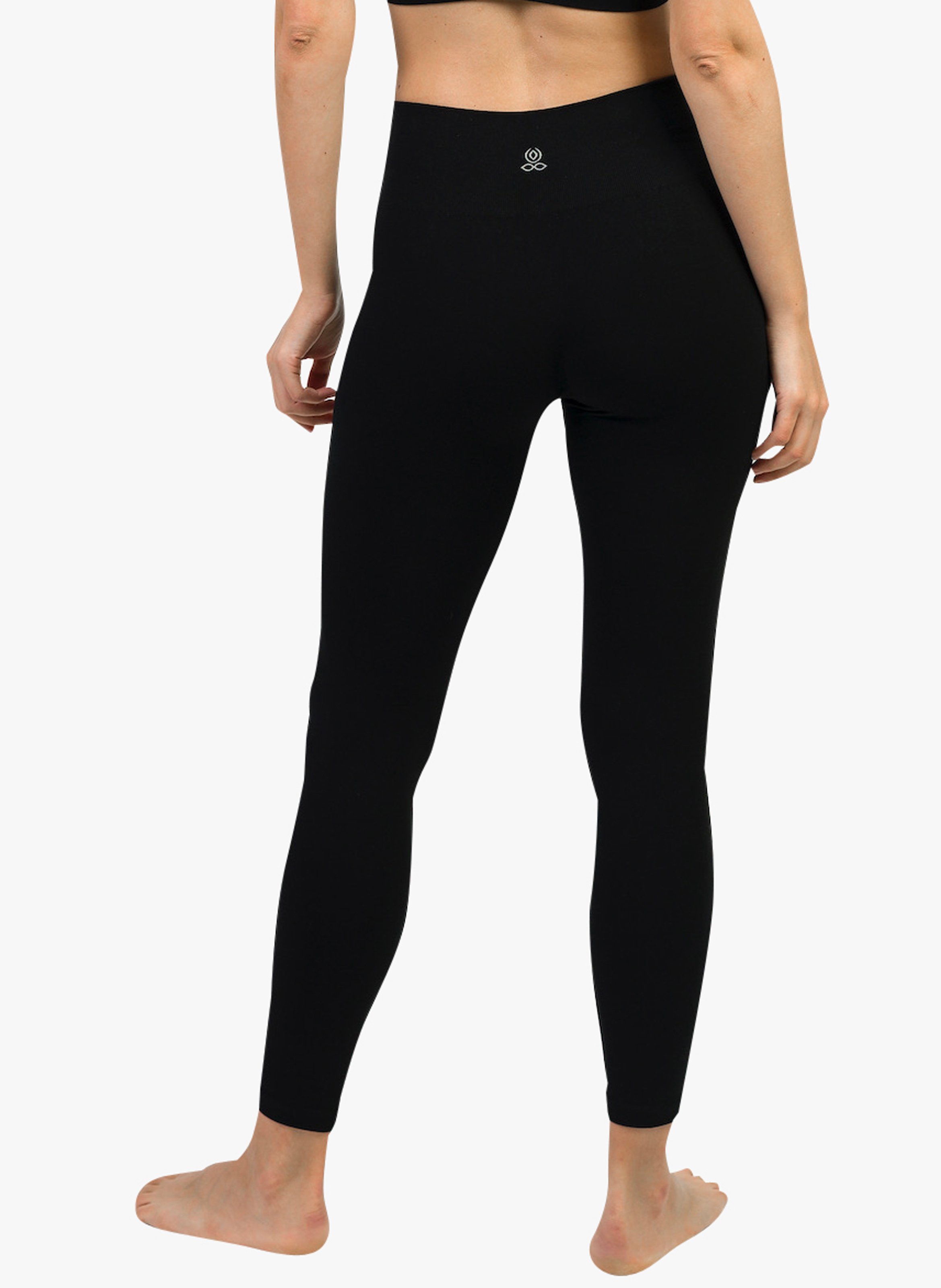Sportleggings mit hohem Bund YOGA SEARCHER Schwarz