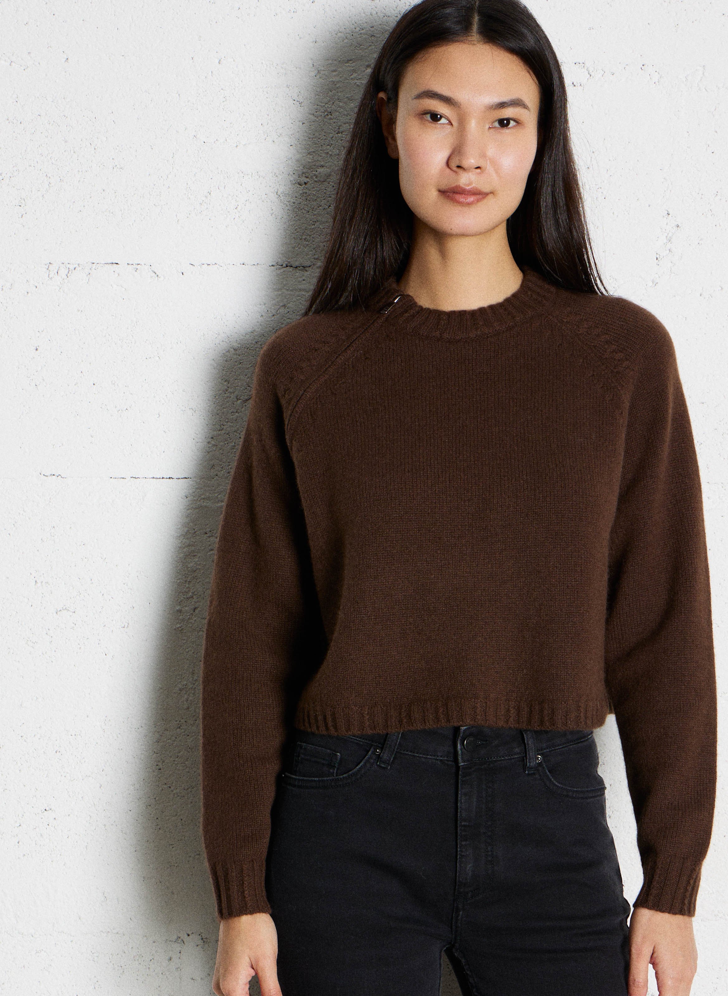 Loose-fit round-neck cashmere sweater BA&SH