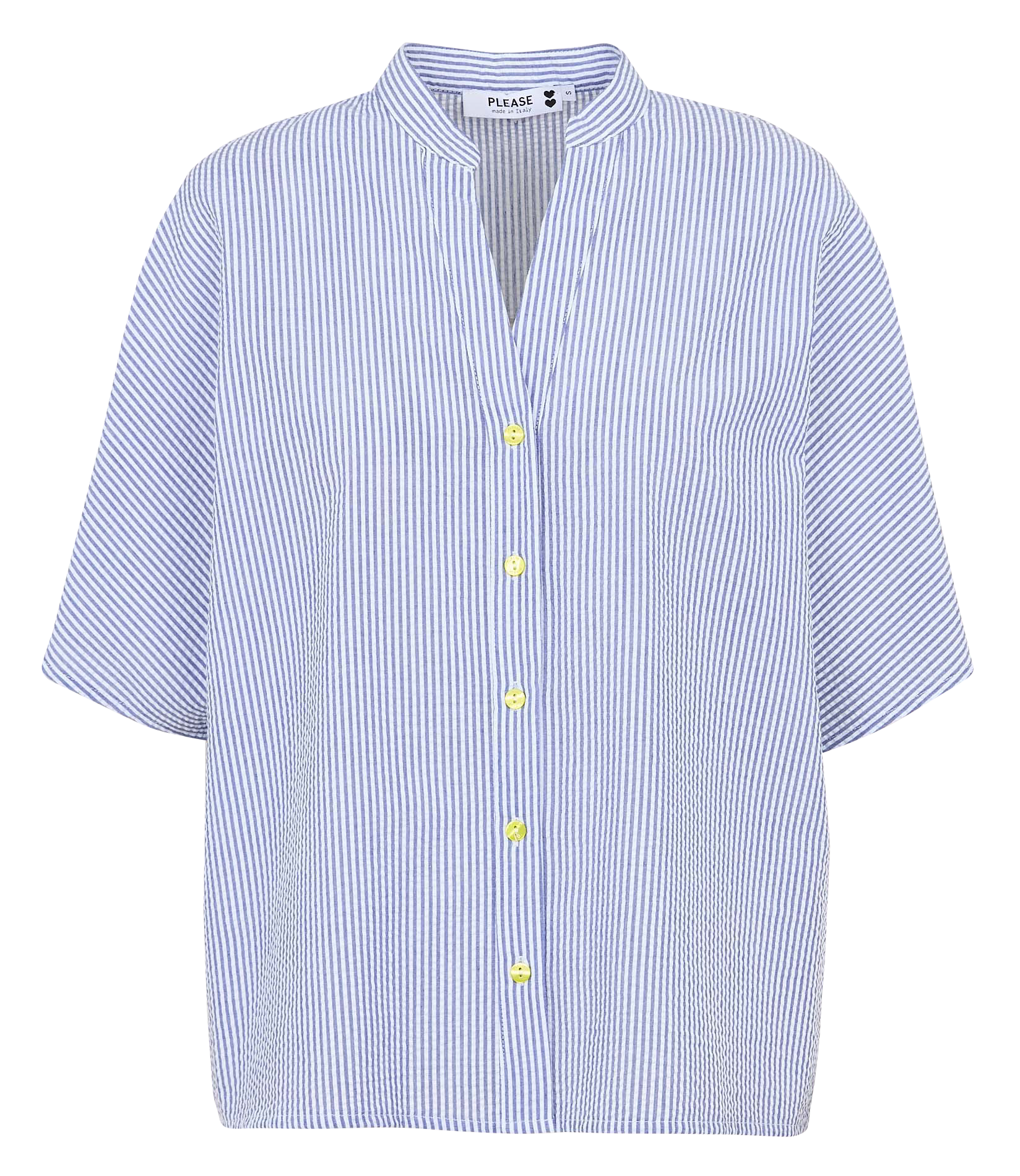 Chemise oversize à rayures Multicolore