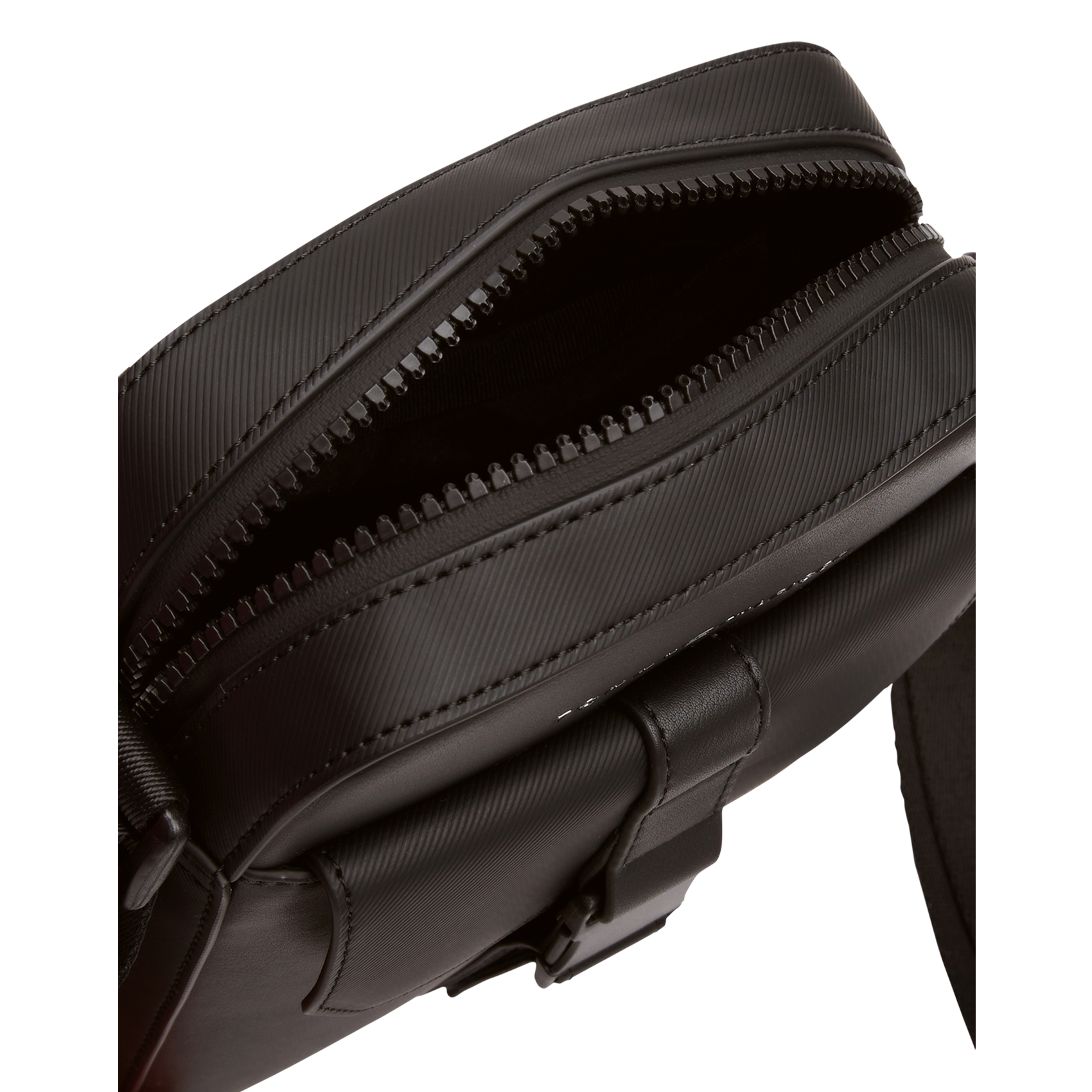 Umhängetasche mit Umschlag TOMMY HILFIGER Schwarz