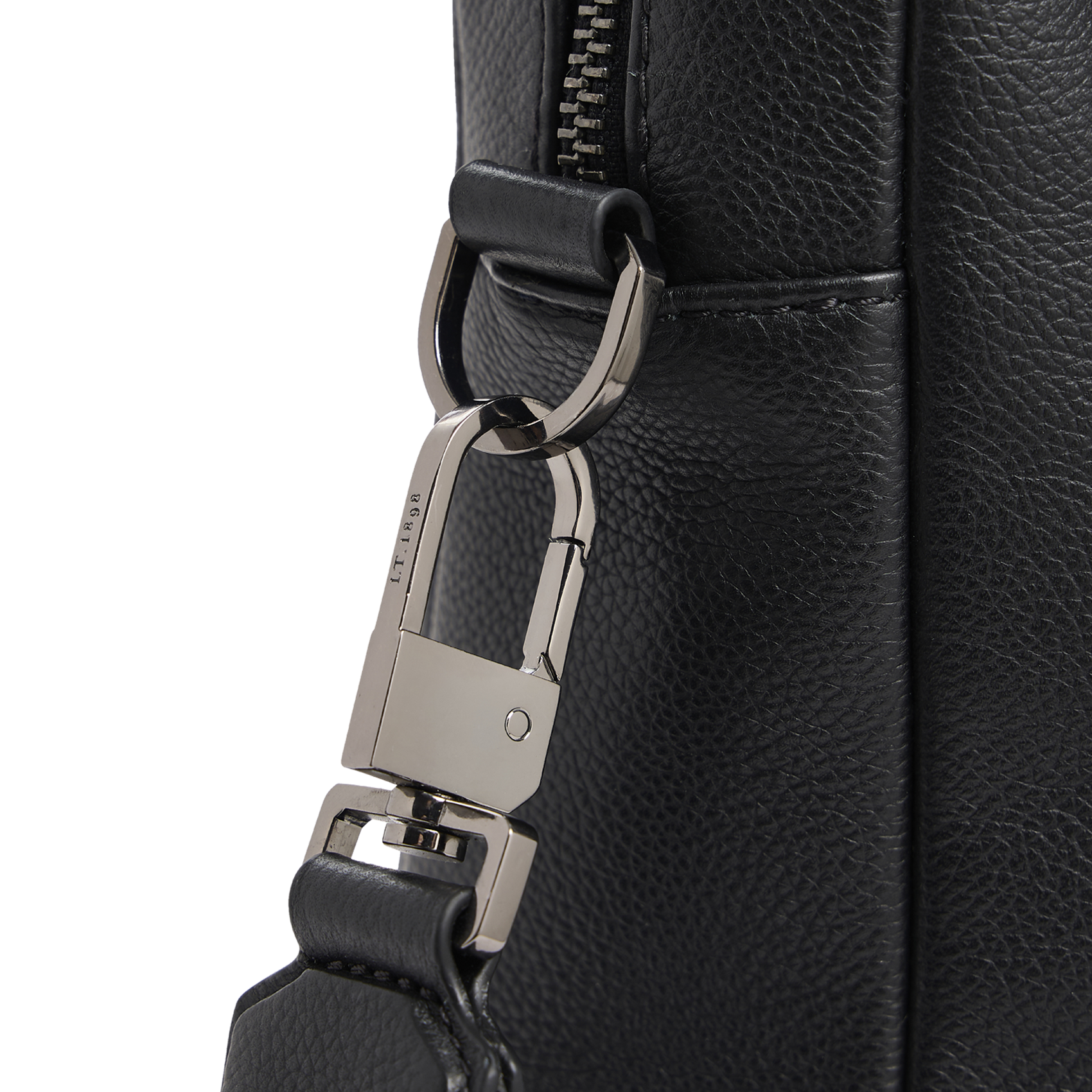 Leren aktetas LE TANNEUR Zwart