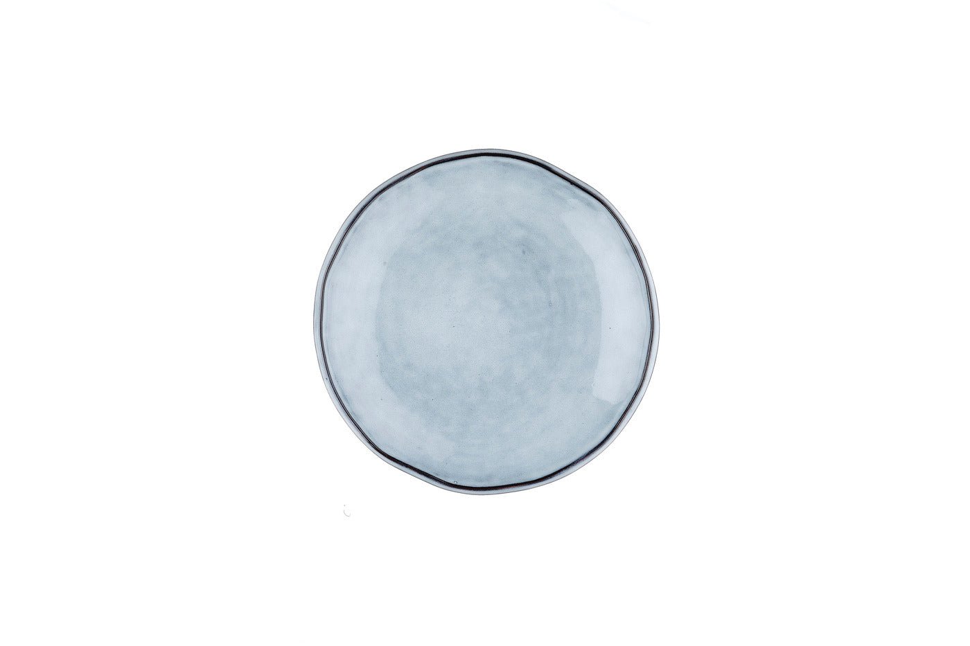 Cloud plate ø16cm - 6 pieces - stormy grey BJORN Grey