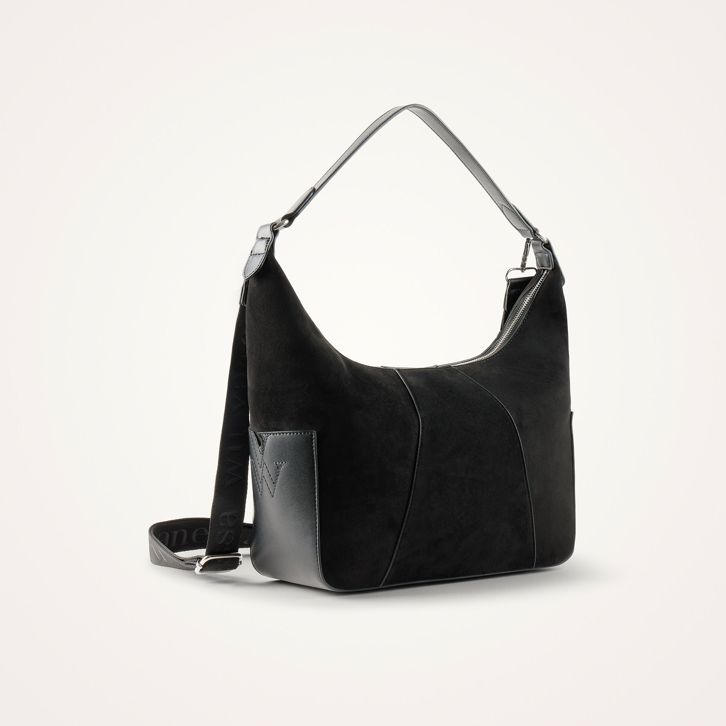 Soft hobo bag Black