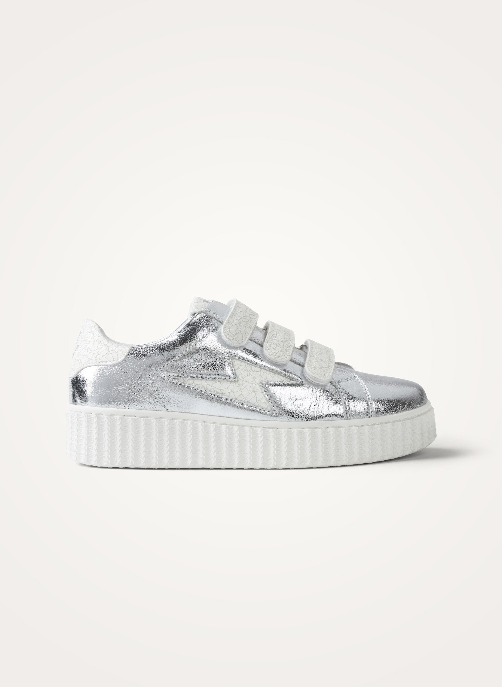 Leather dress shoes VANESSA WU Silver