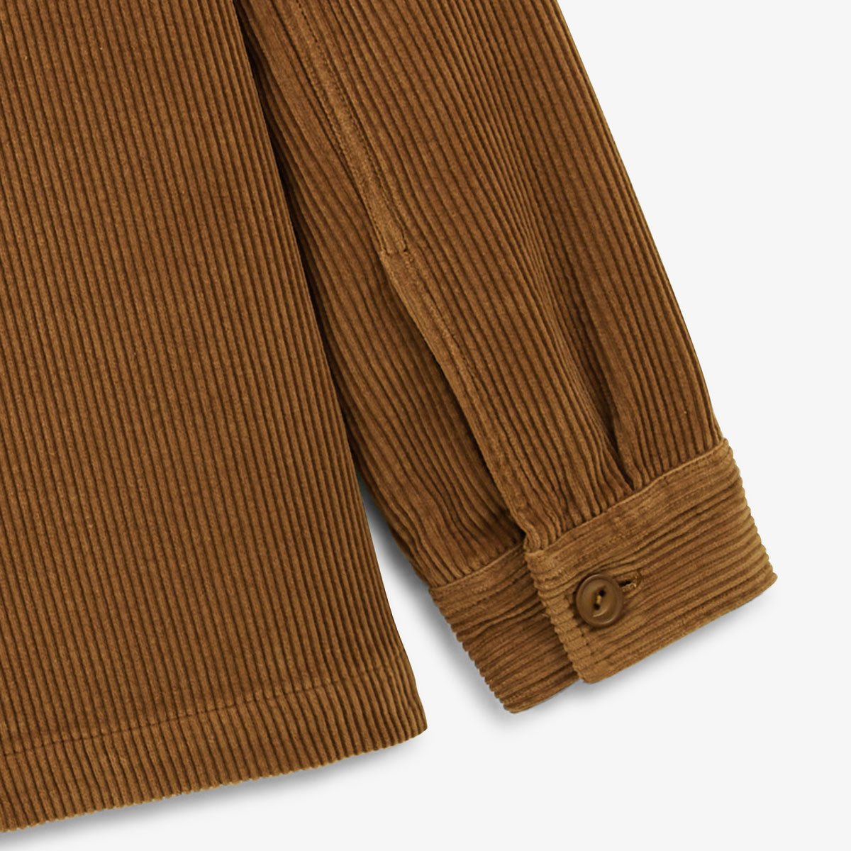 Corduroy utility jacket SERGE BLANCO Brown