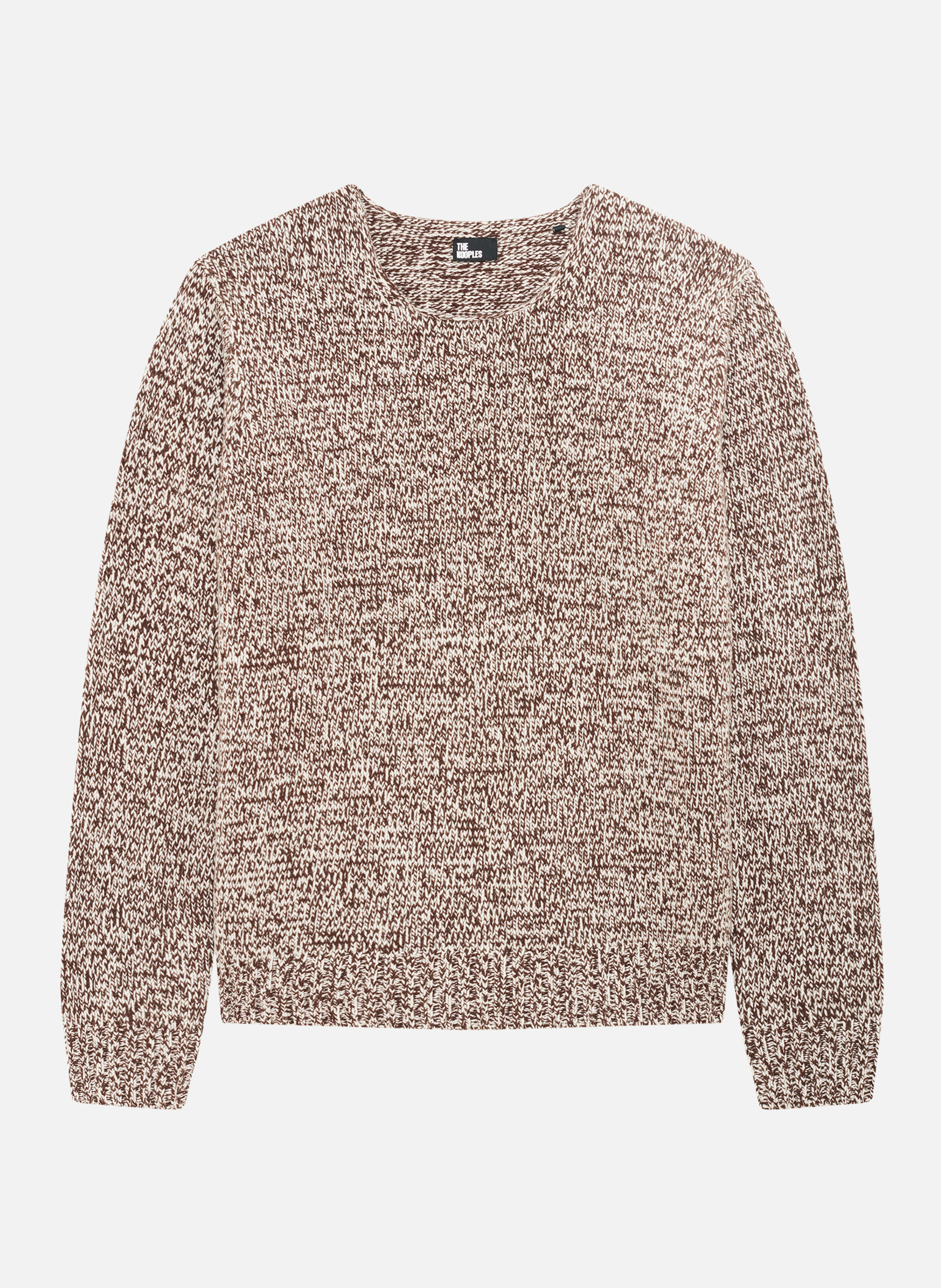 Mottled sweater THE KOOPLES Beige