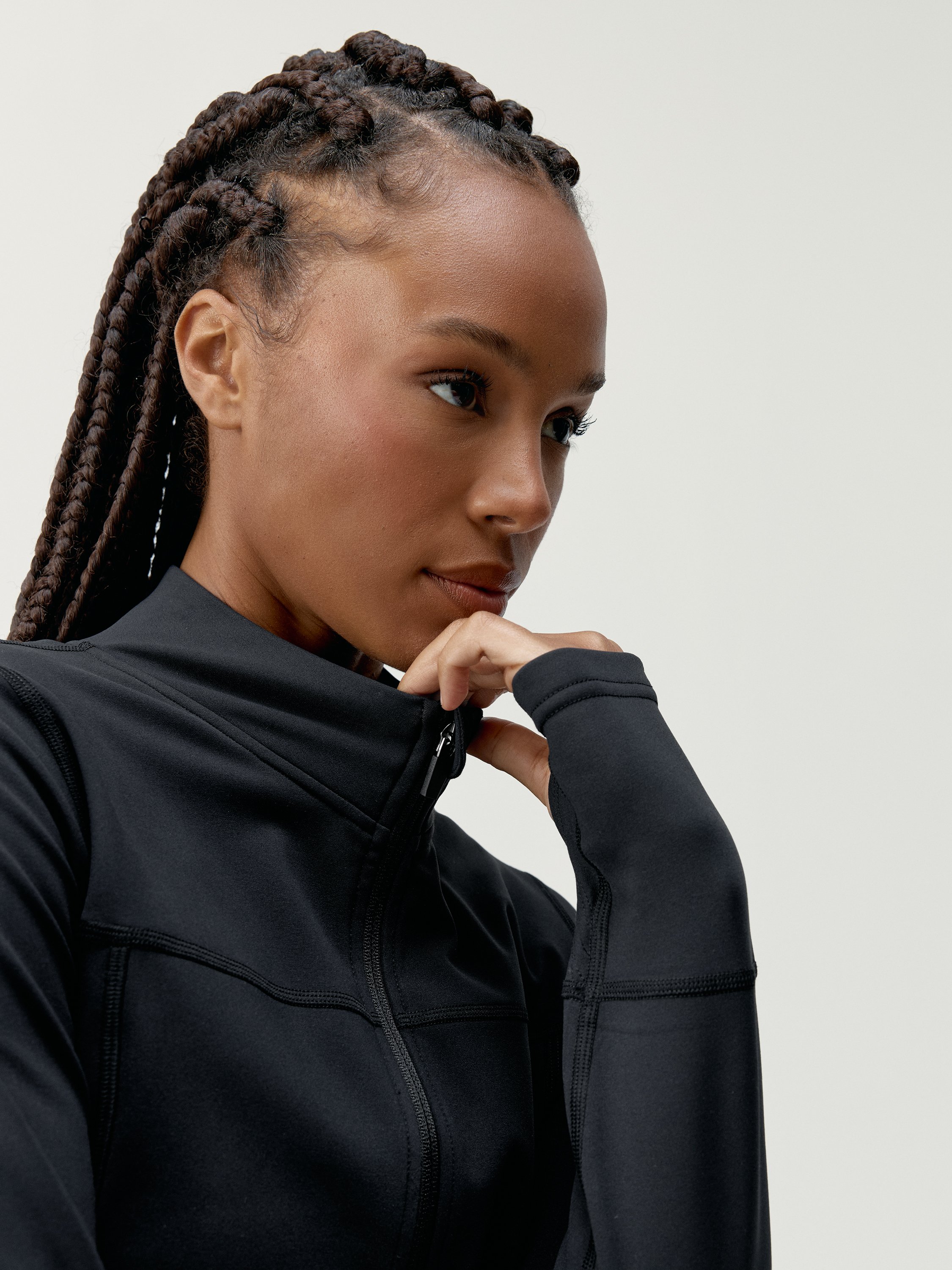 Reversible jacket BORN LIVING YOGA Black