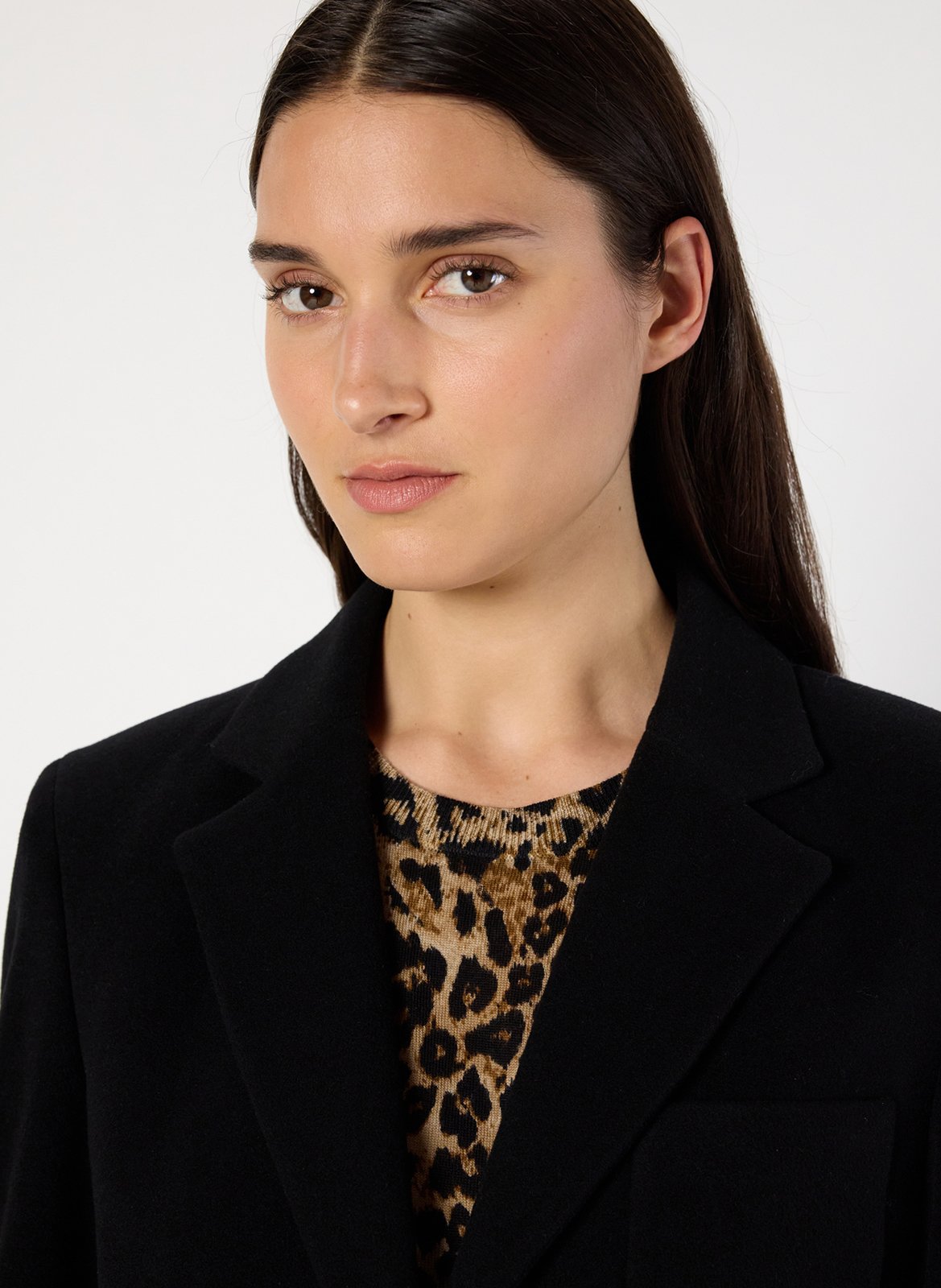 Blazer van wolmix GERARD DAREL Zwart