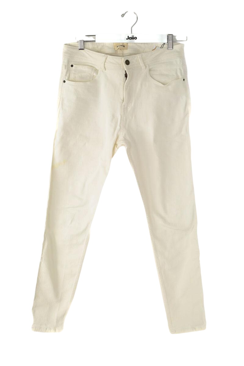 - Straight-leg jeans
- 5 pockets
- Straight cut
- Faded effect SEZANE - Seconde main White