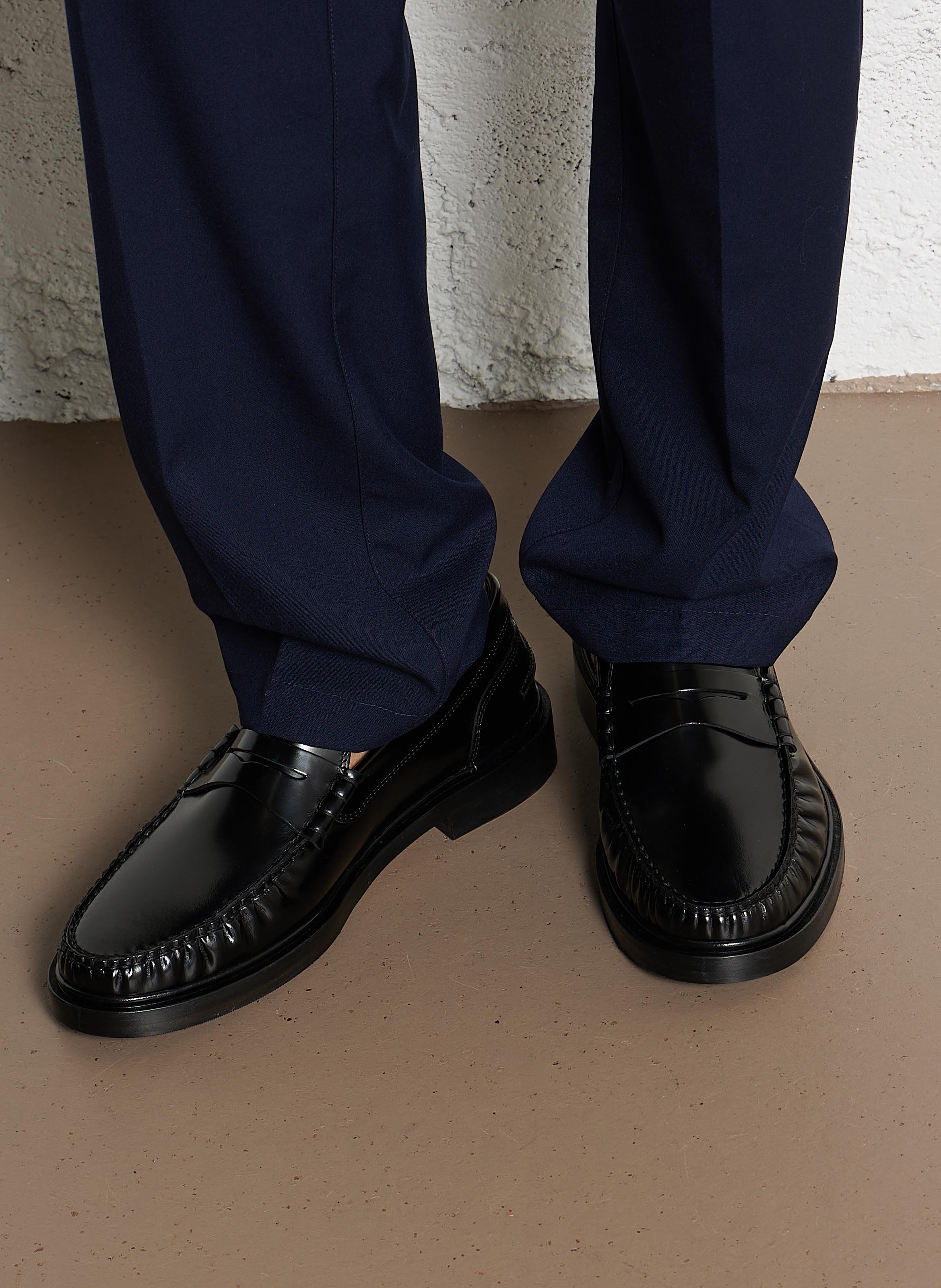 Mocassins en cuir BOBBIES Noir