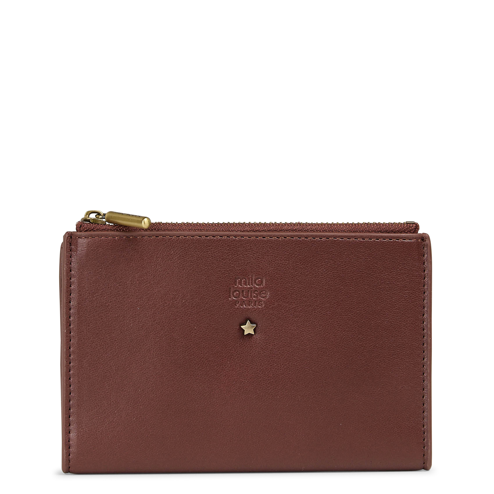 Babylon - Lederbrieftasche MILA LOUISE Braun