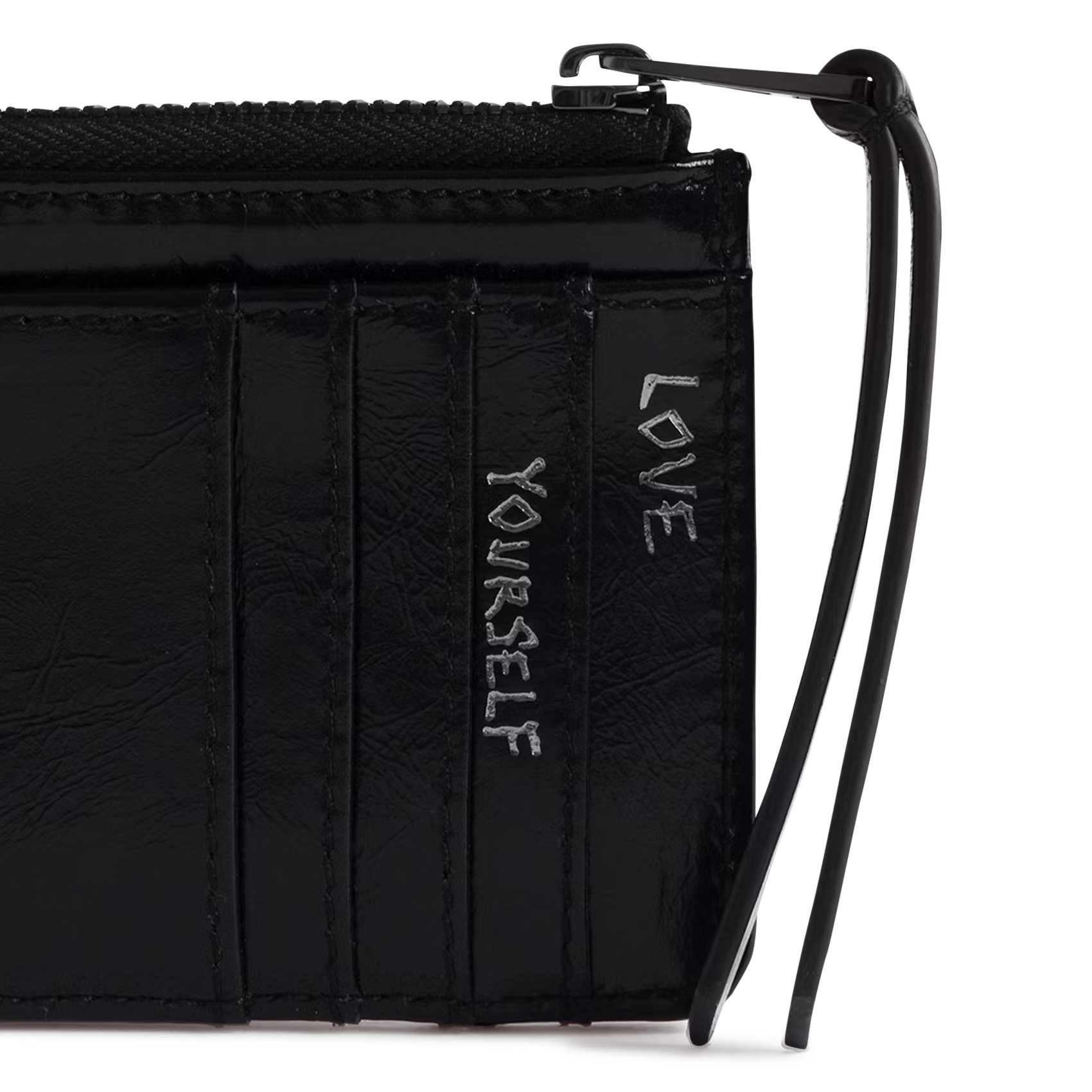 Porte-cartes en cuir ZADIG&VOLTAIRE Noir