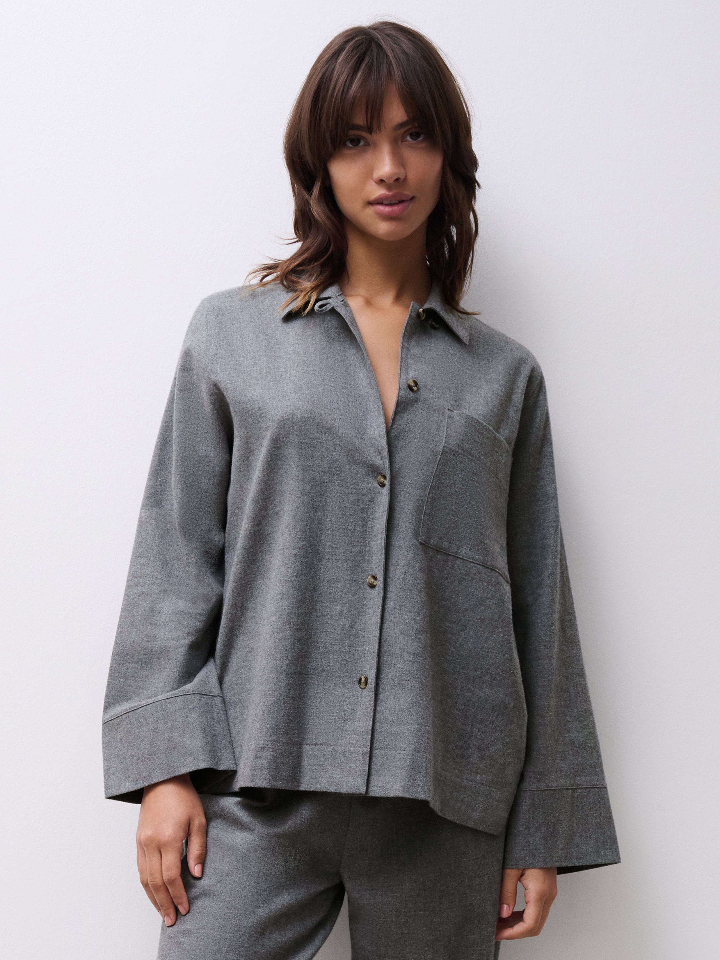 Long-sleeve shirt CHANTELLE Grey