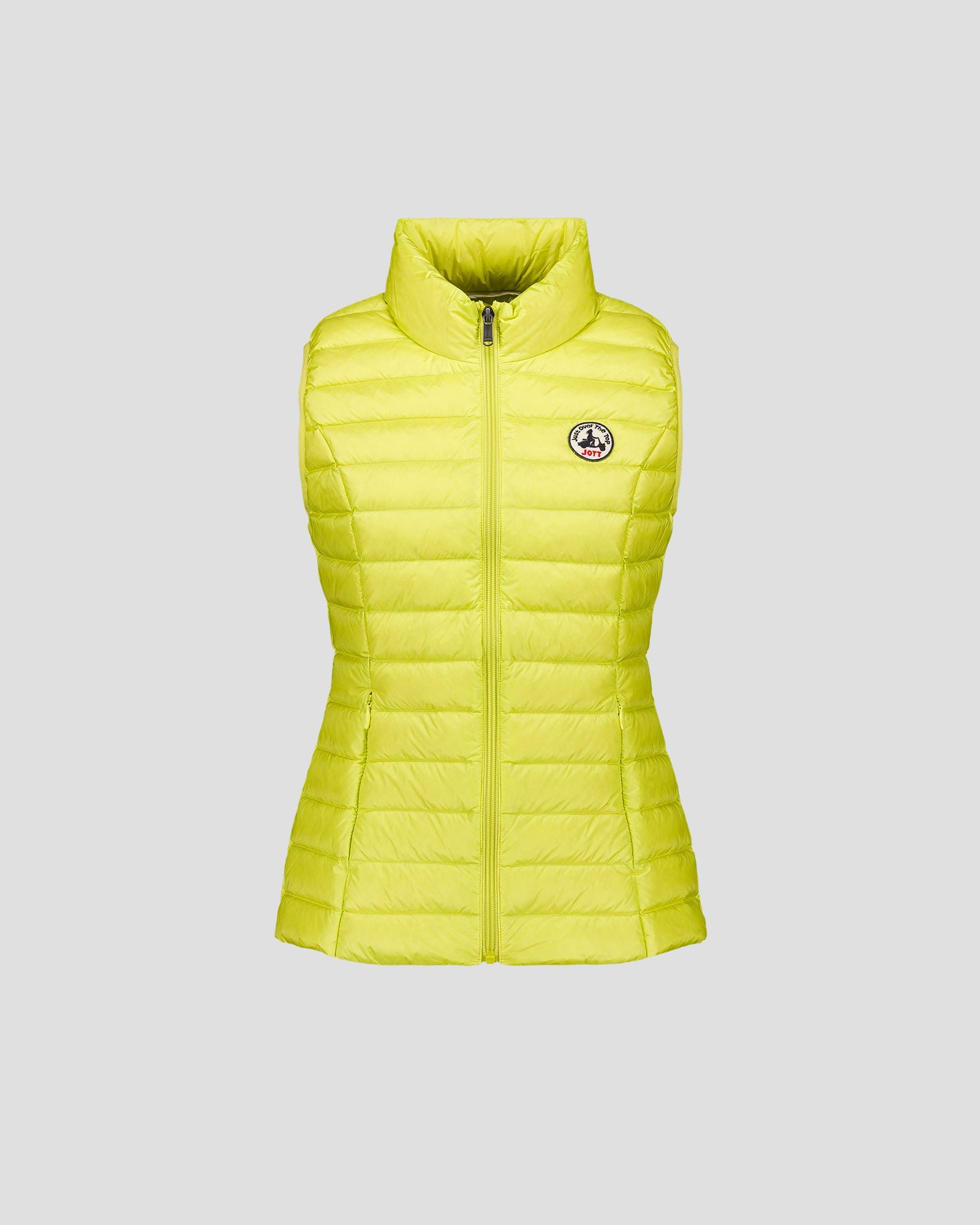 Sleeveless lightweight down vest seda JOTT Yellow