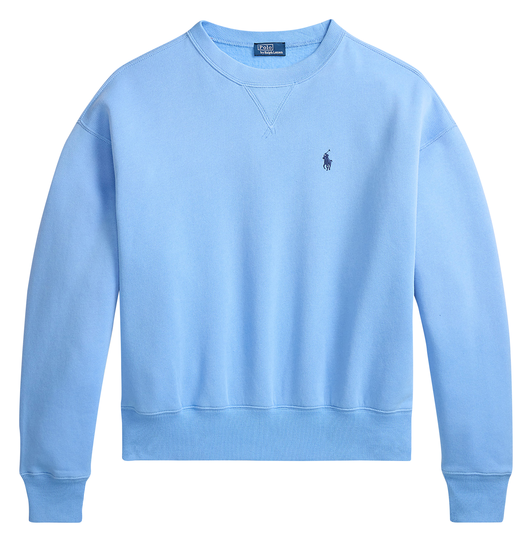 Rechte sweatshirt met logo van gemengd katoen POLO RALPH LAUREN Blauw
