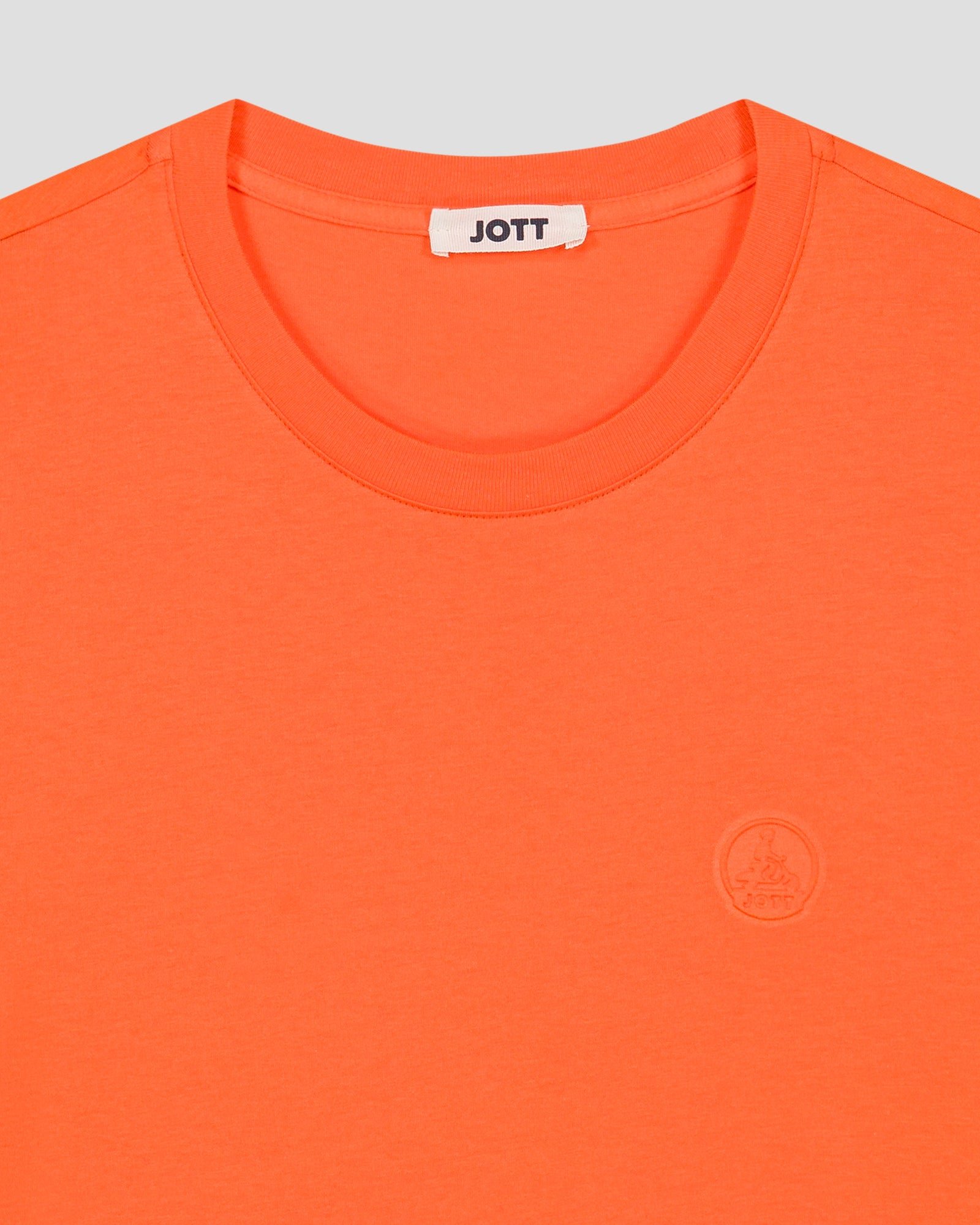 Men's round neck cotton Pedro t-shirt JOTT Orange