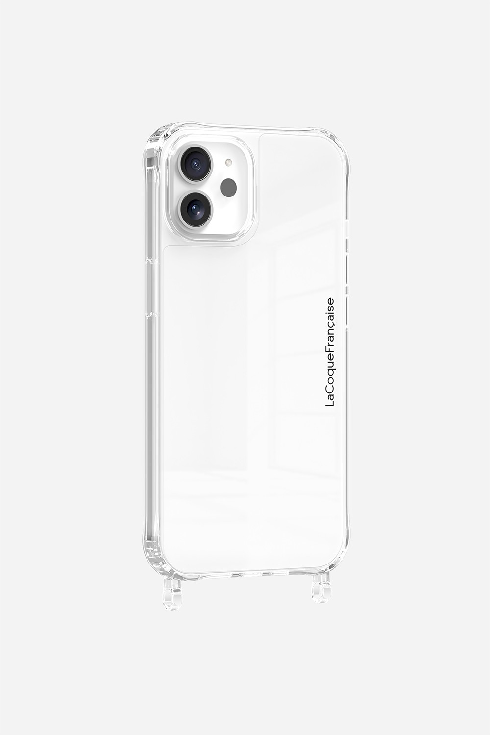 Coque de téléphone avec anneaux pour iphone 12 mini LA COQUE FRANCAISE Argent