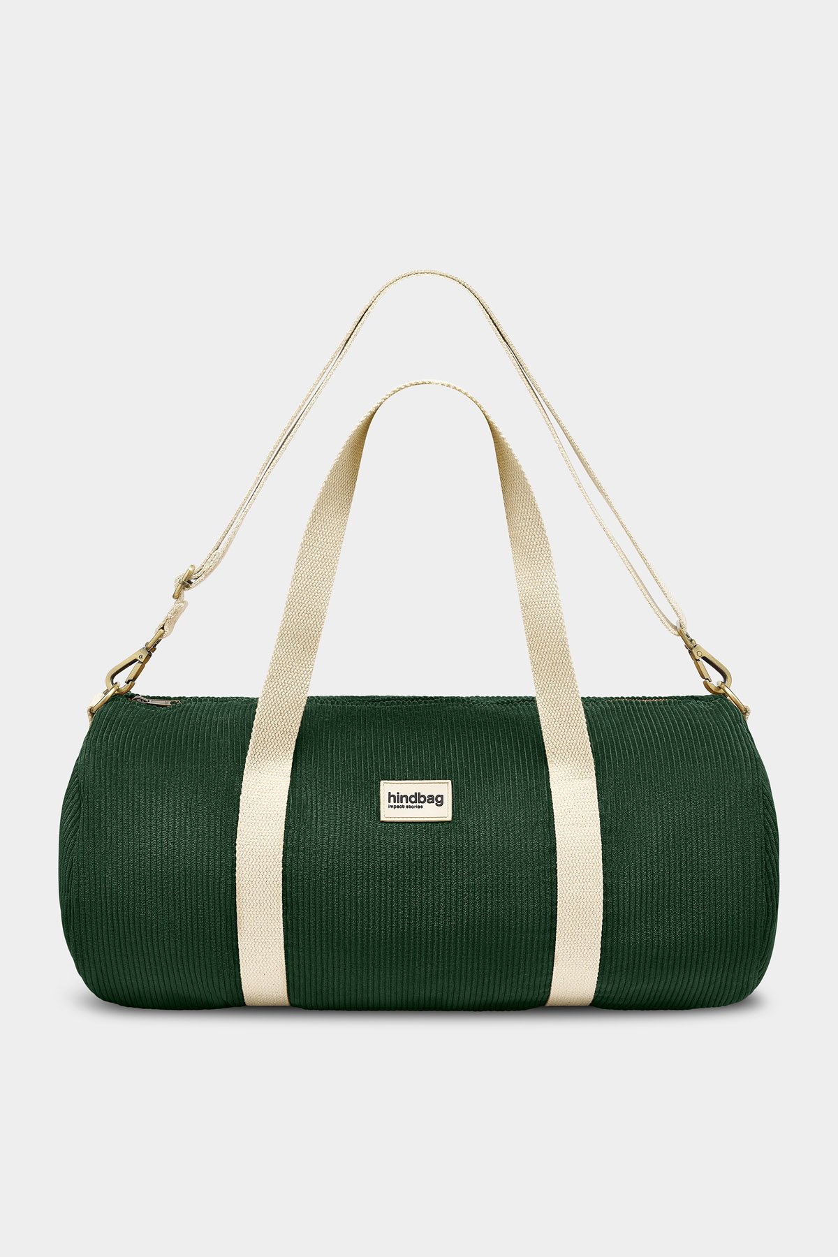 Cotton weekend bag HINDBAG Green