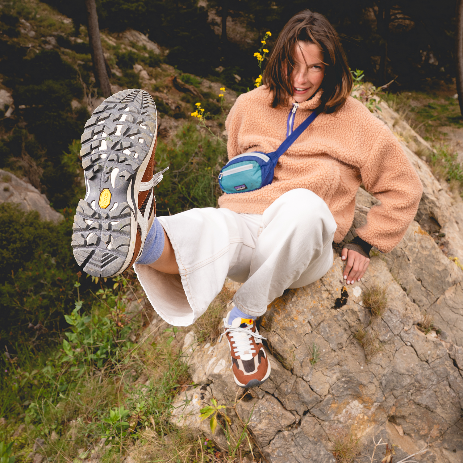 Baskets techniques et durables MEEKO Orange